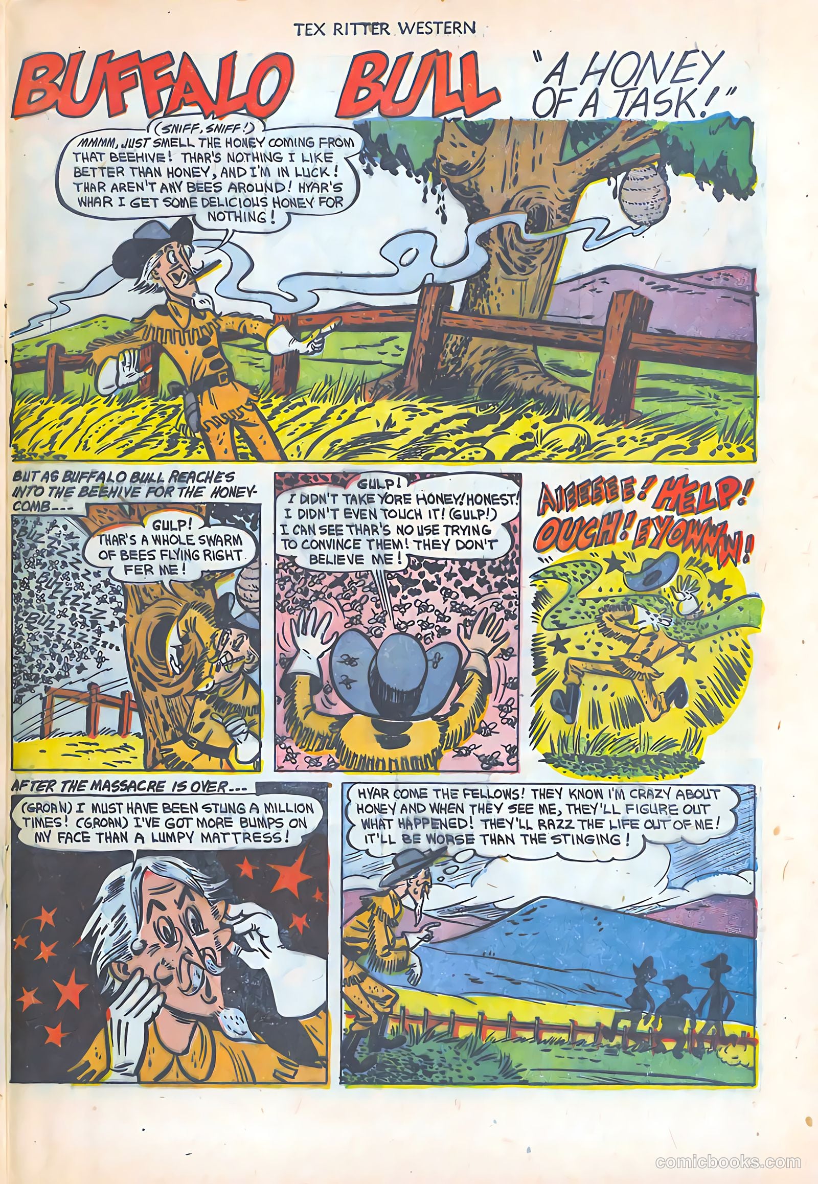 Tex Ritter Western #16 — page 23 of 36