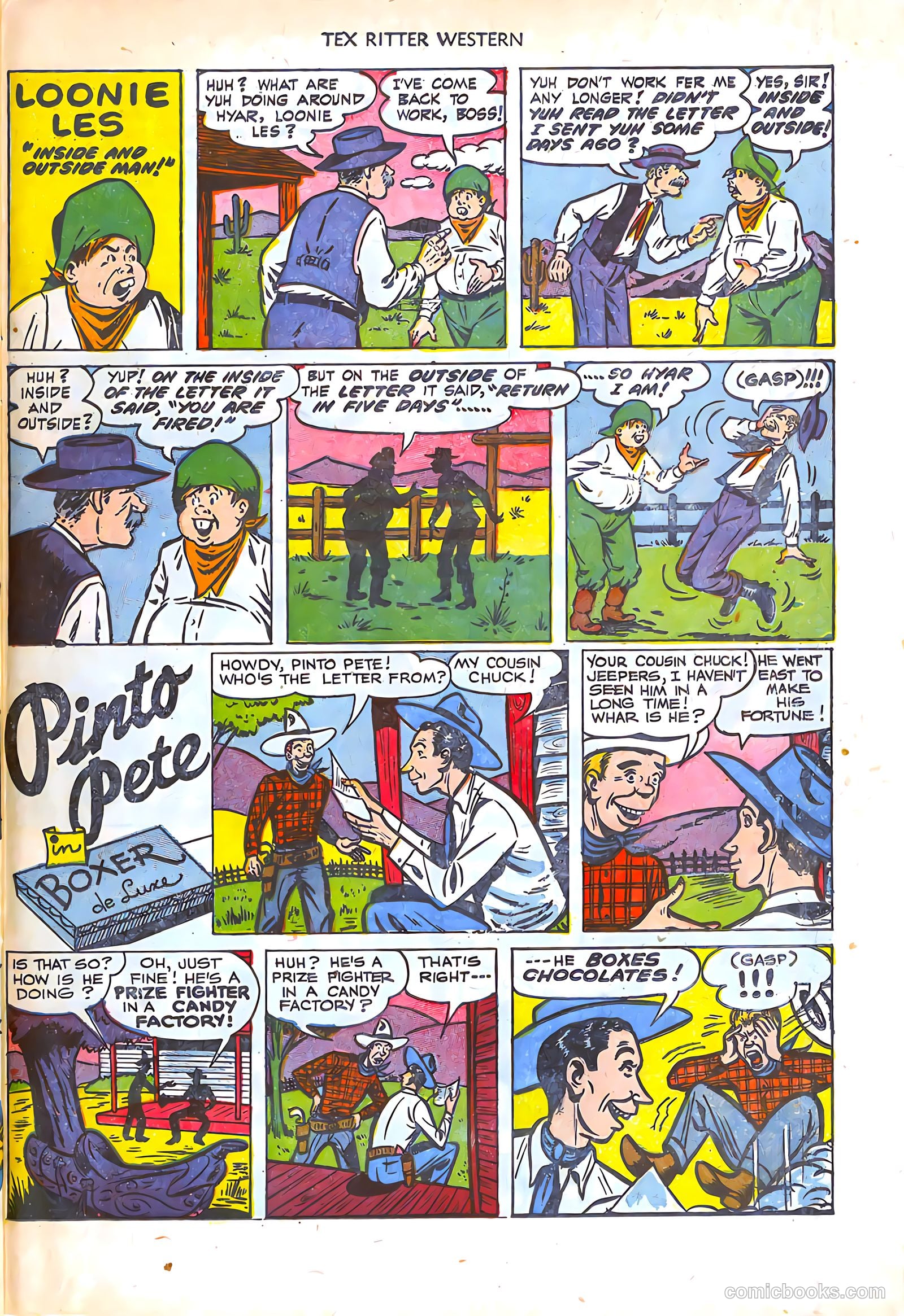 Tex Ritter Western #16 — page 27 of 36