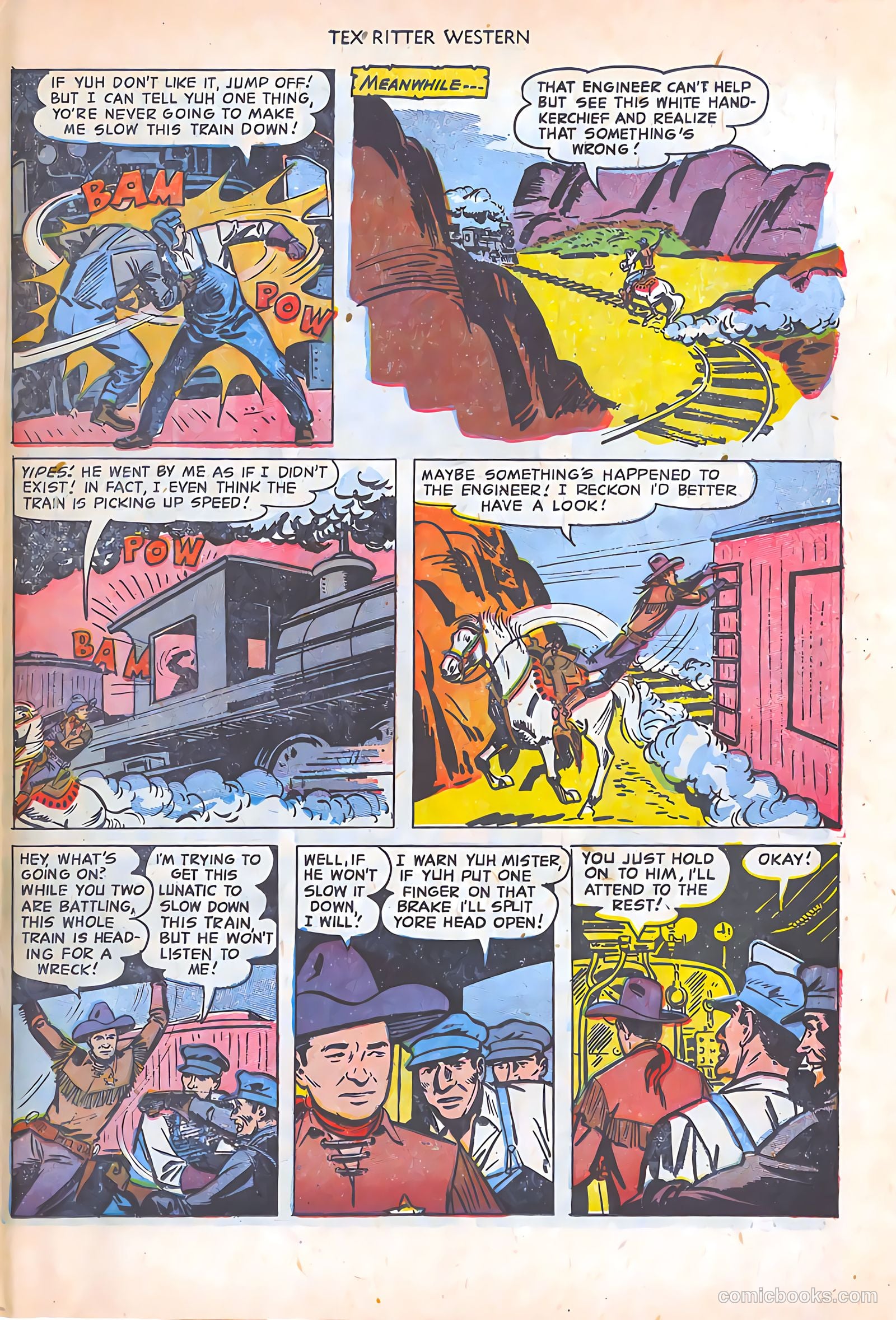 Tex Ritter Western #16 — page 29 of 36