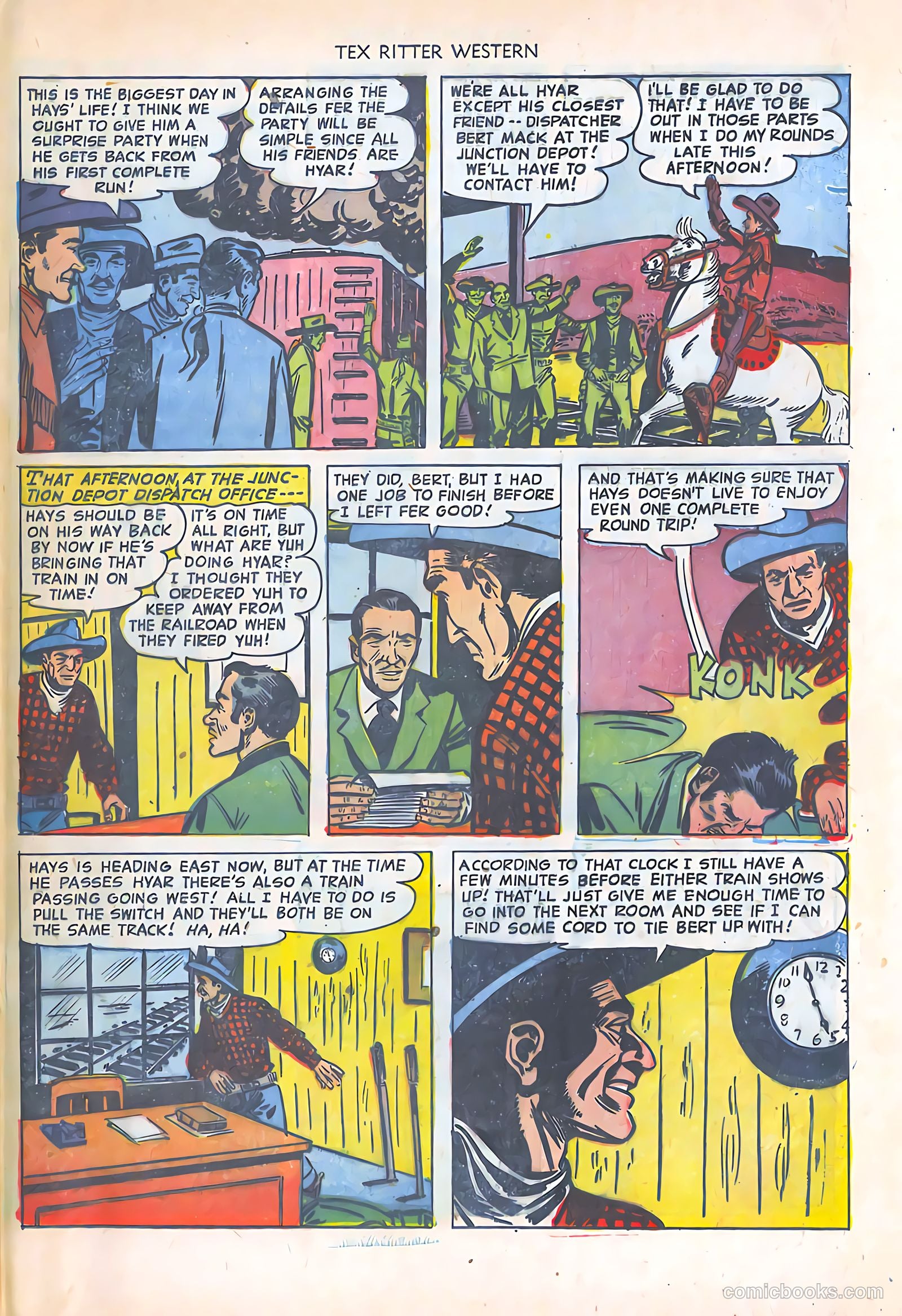 Tex Ritter Western #16 — page 31 of 36
