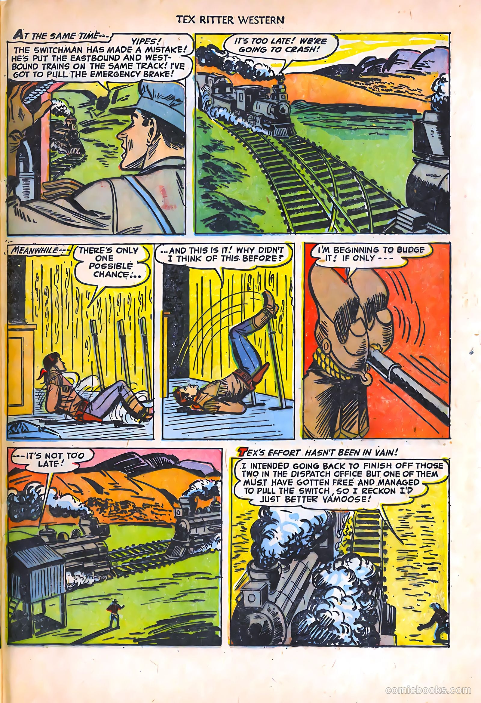 Tex Ritter Western #16 — page 33 of 36