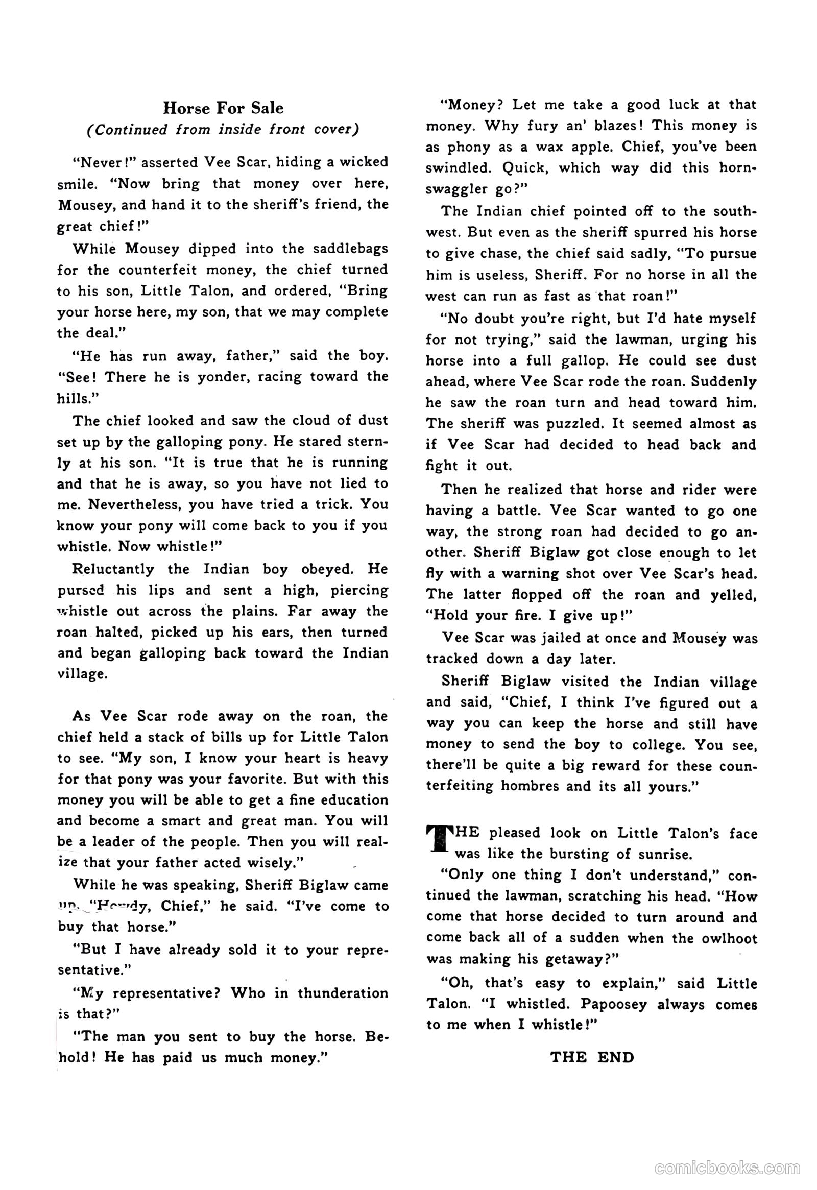 Tex Ritter Western #16 — page 35 of 36