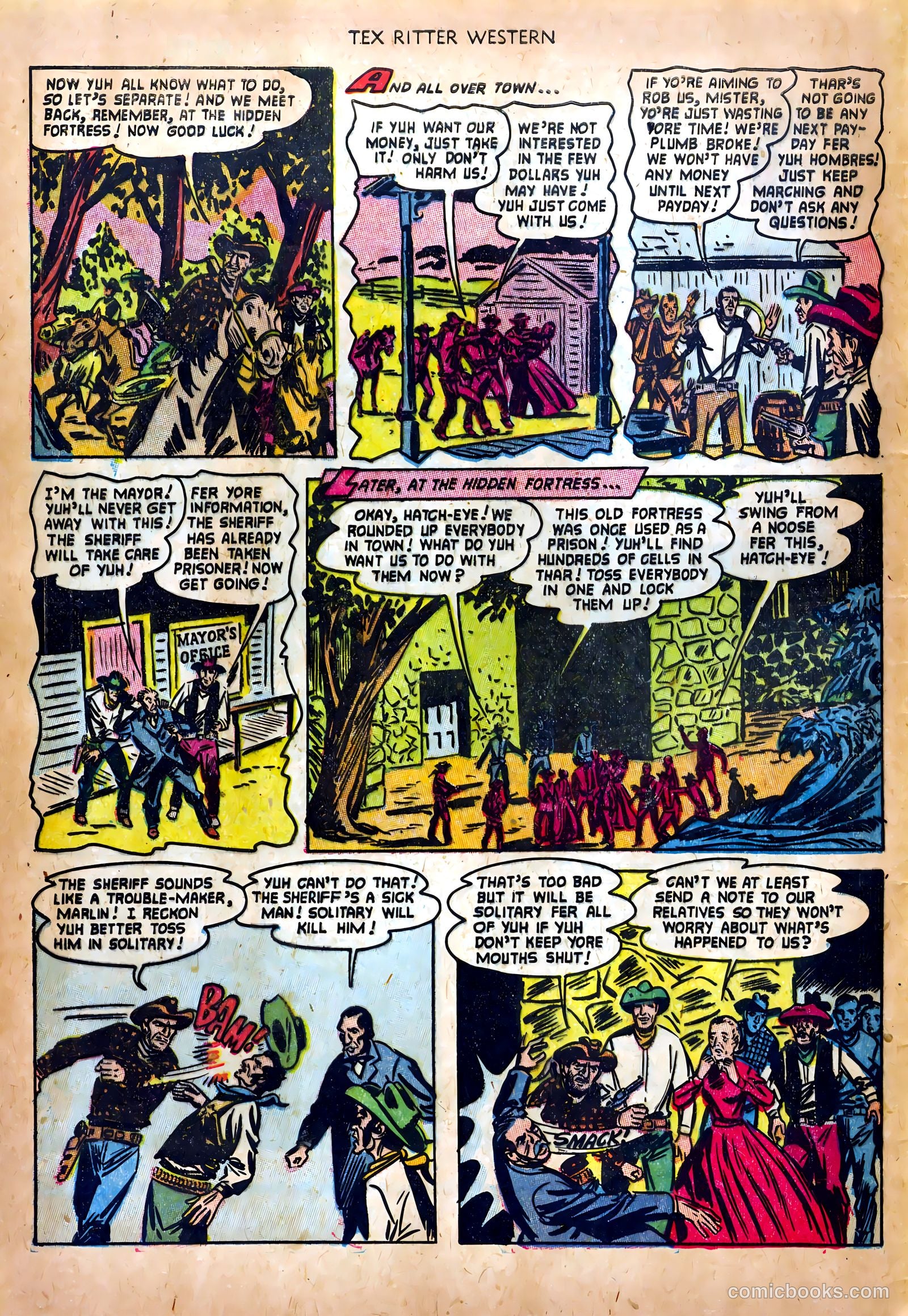 Tex Ritter Western #17 — page 4 of 36
