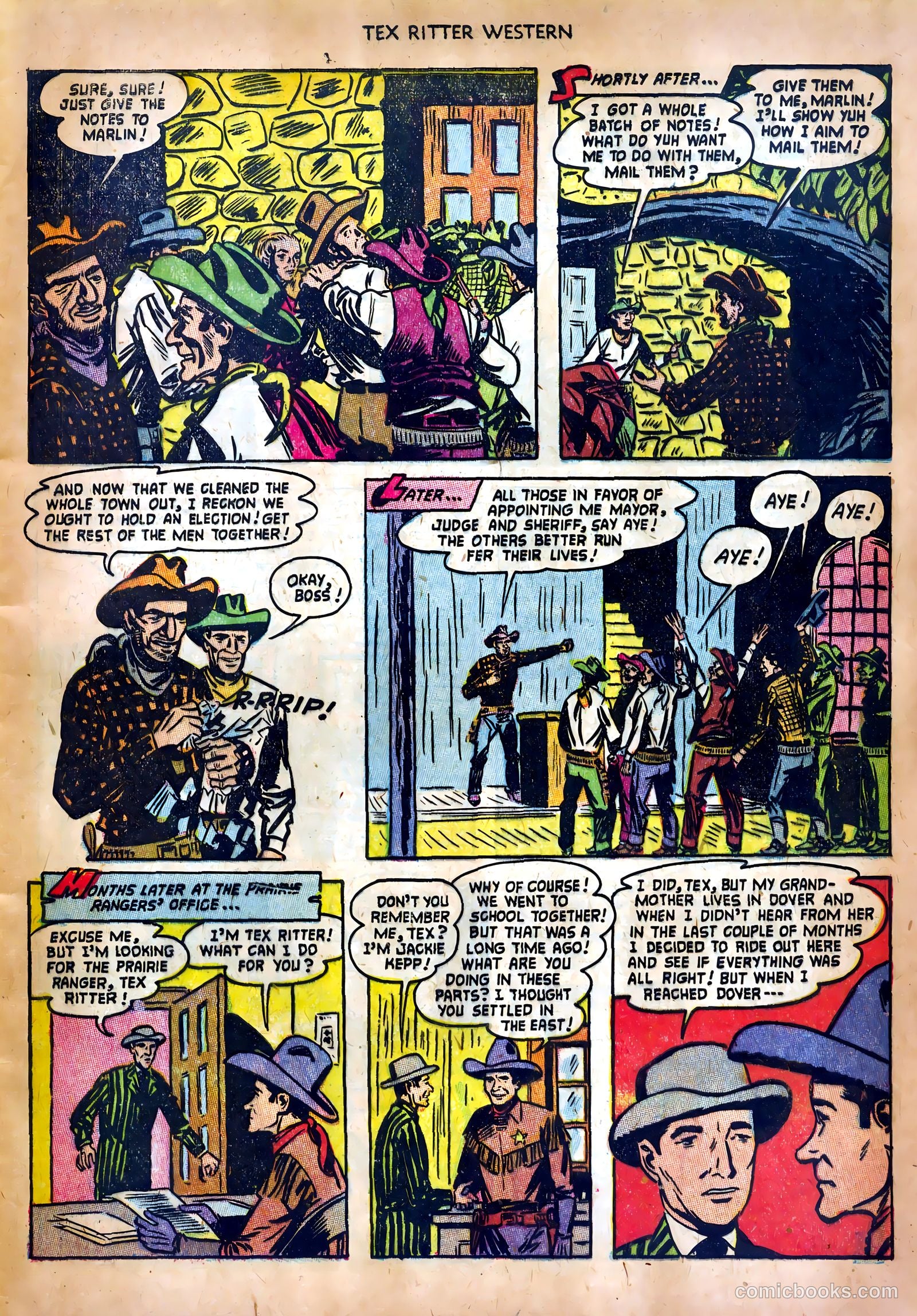 Tex Ritter Western #17 — page 5 of 36