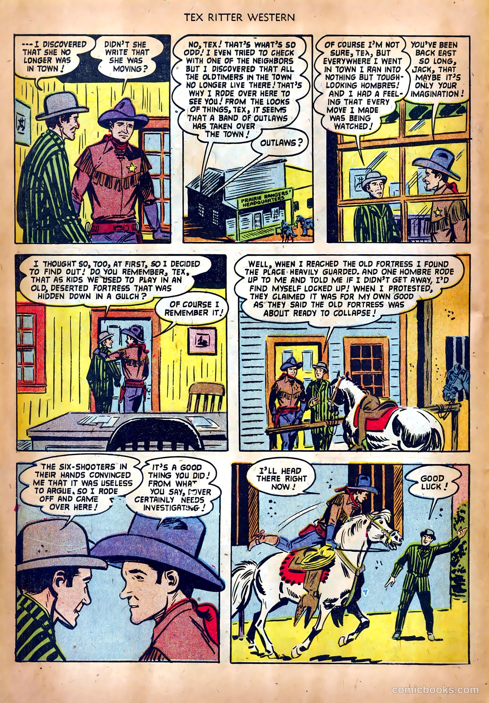 Tex Ritter Western #17 — page 6 of 36