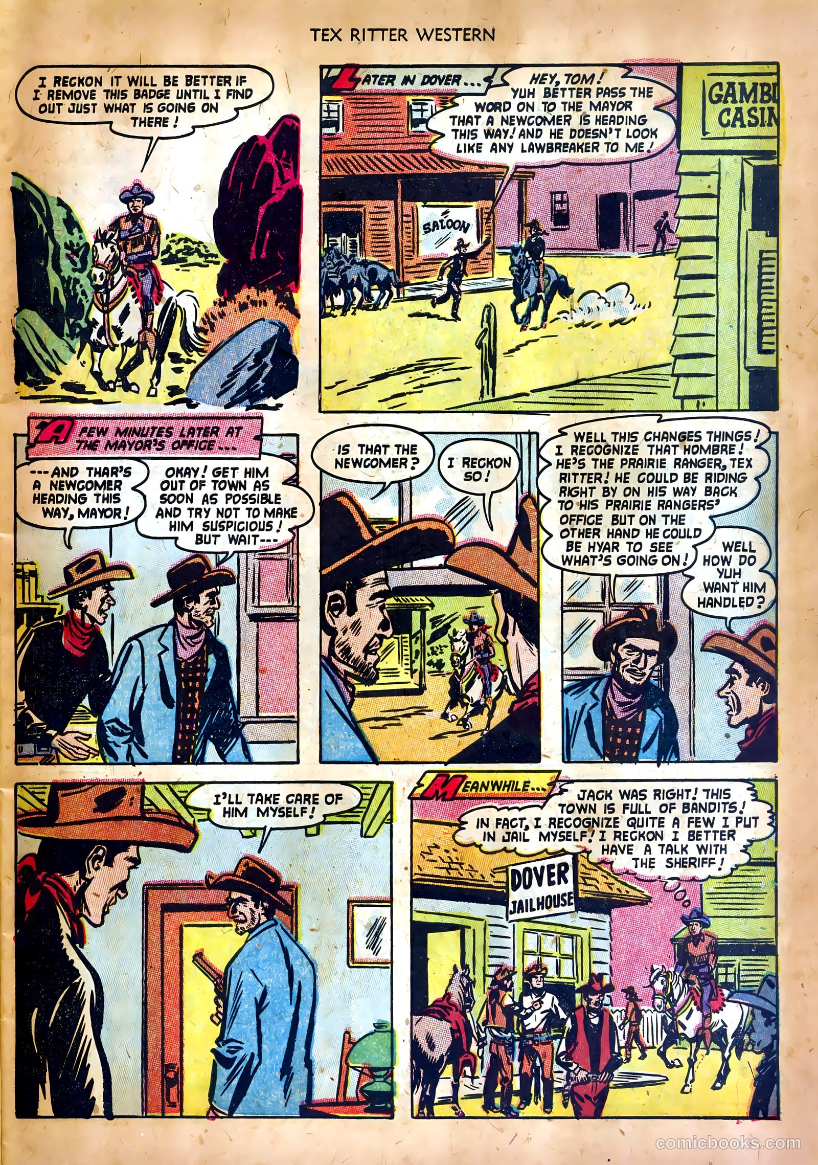 Tex Ritter Western #17 — page 7 of 36