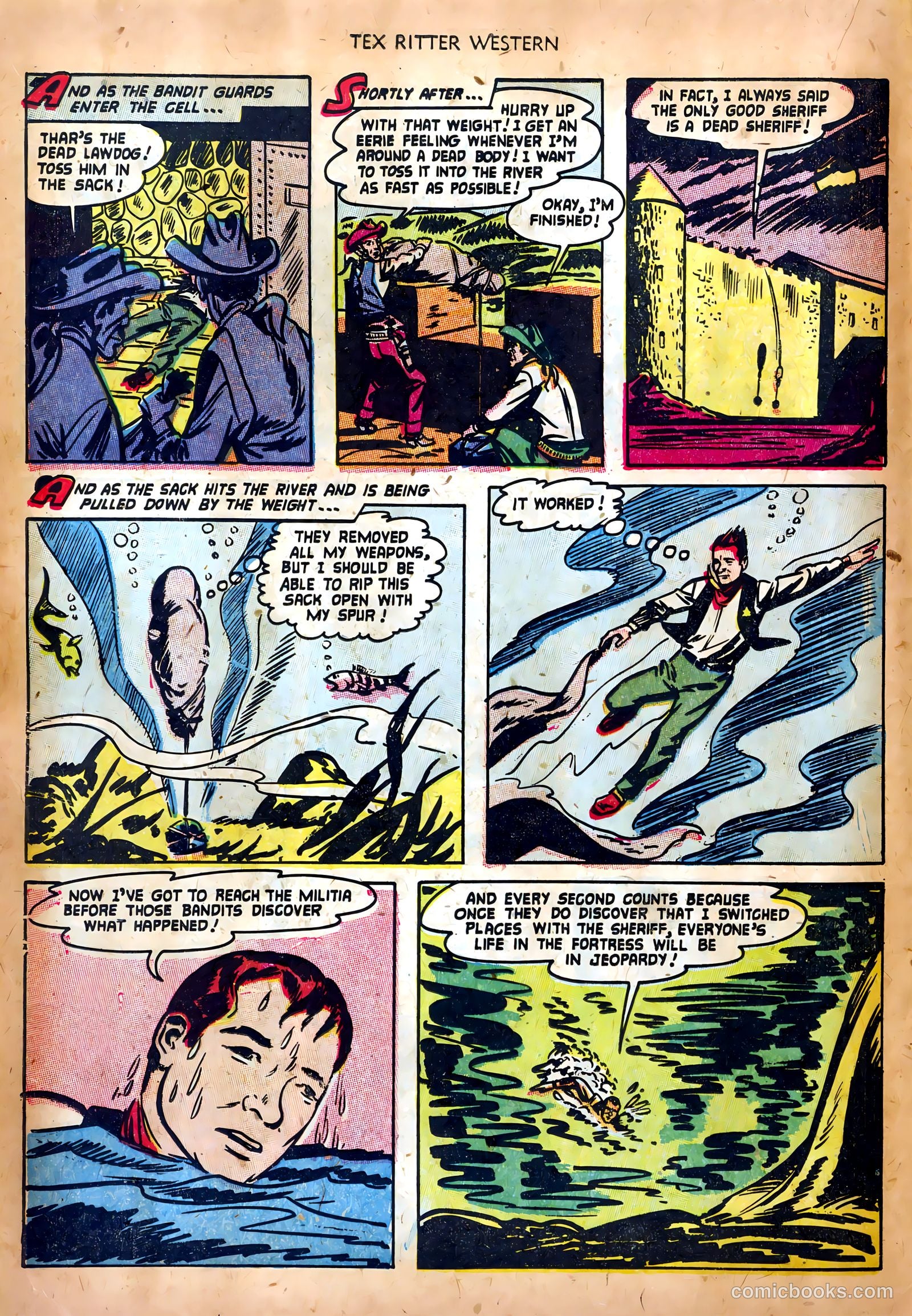 Tex Ritter Western #17 — page 14 of 36
