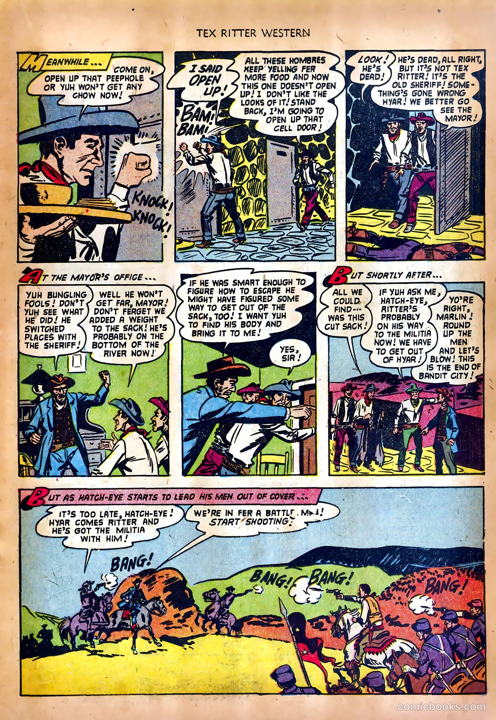 Tex Ritter Western #17 — page 15 of 36