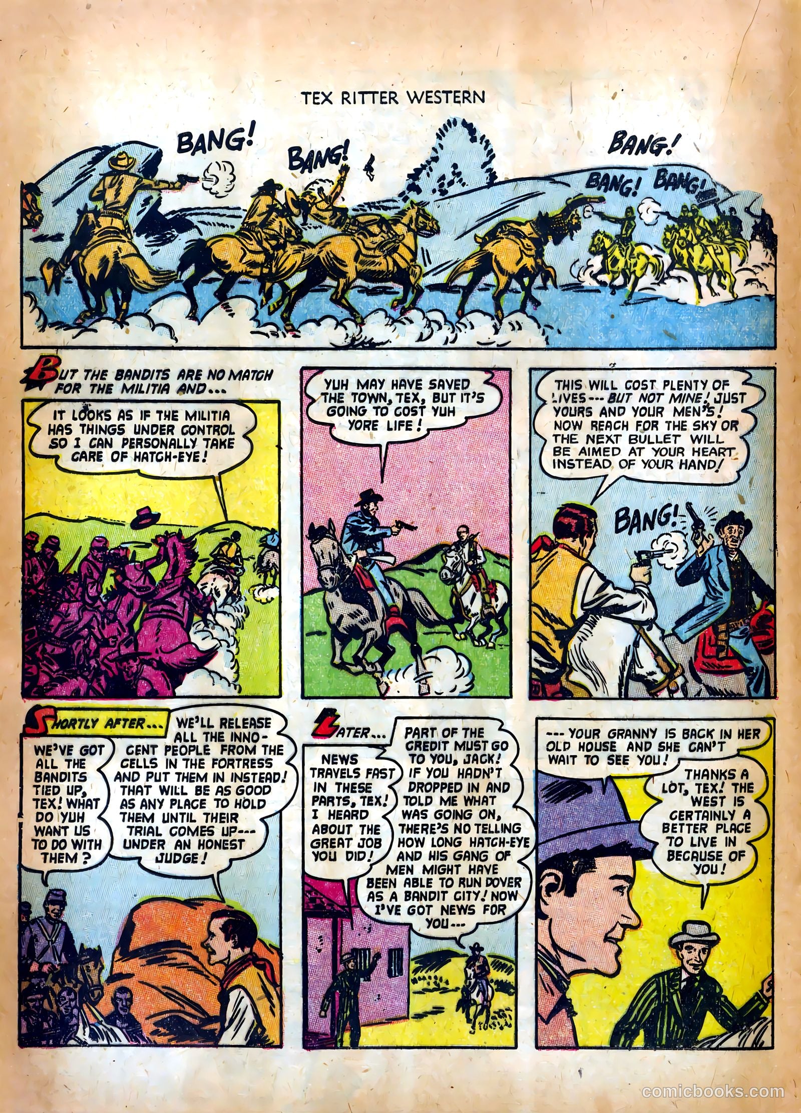 Tex Ritter Western #17 — page 16 of 36