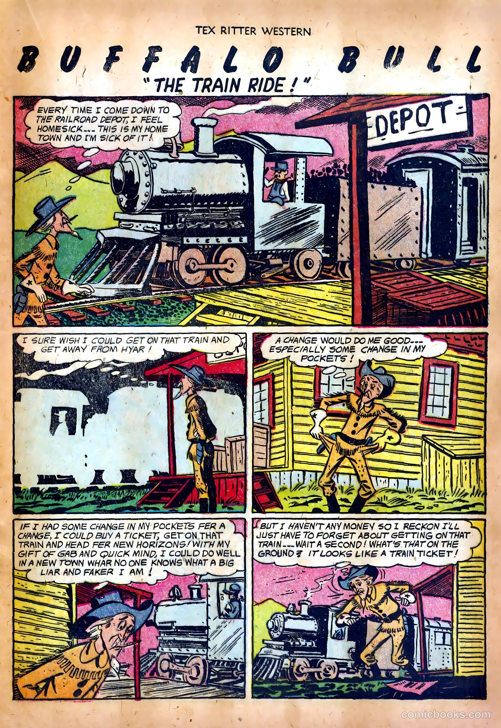 Tex Ritter Western #17 — page 17 of 36