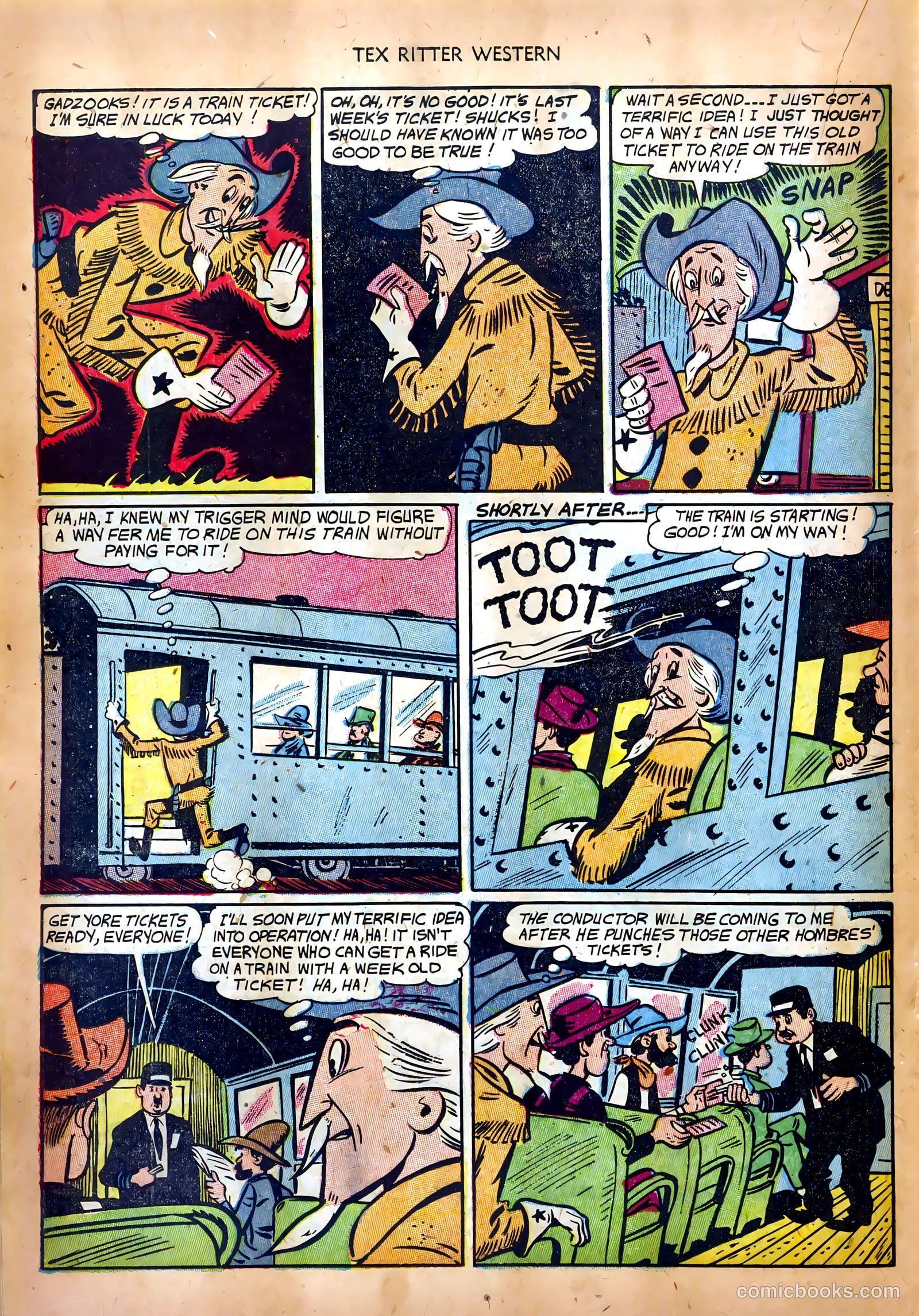 Tex Ritter Western #17 — page 18 of 36