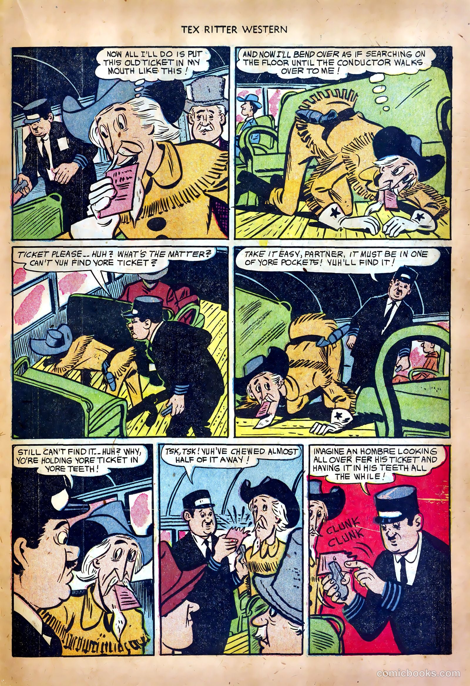 Tex Ritter Western #17 — page 19 of 36