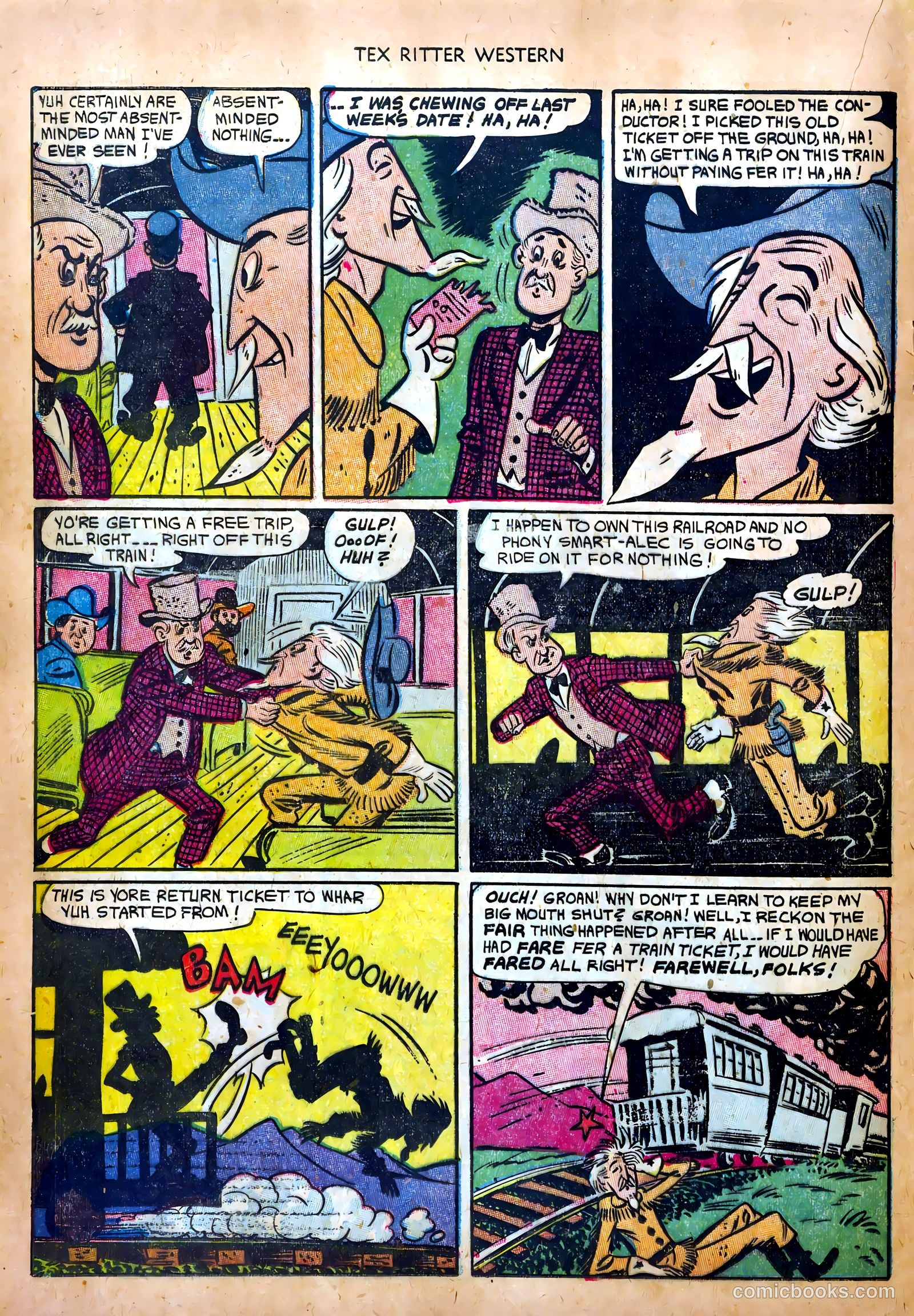 Tex Ritter Western #17 — page 20 of 36