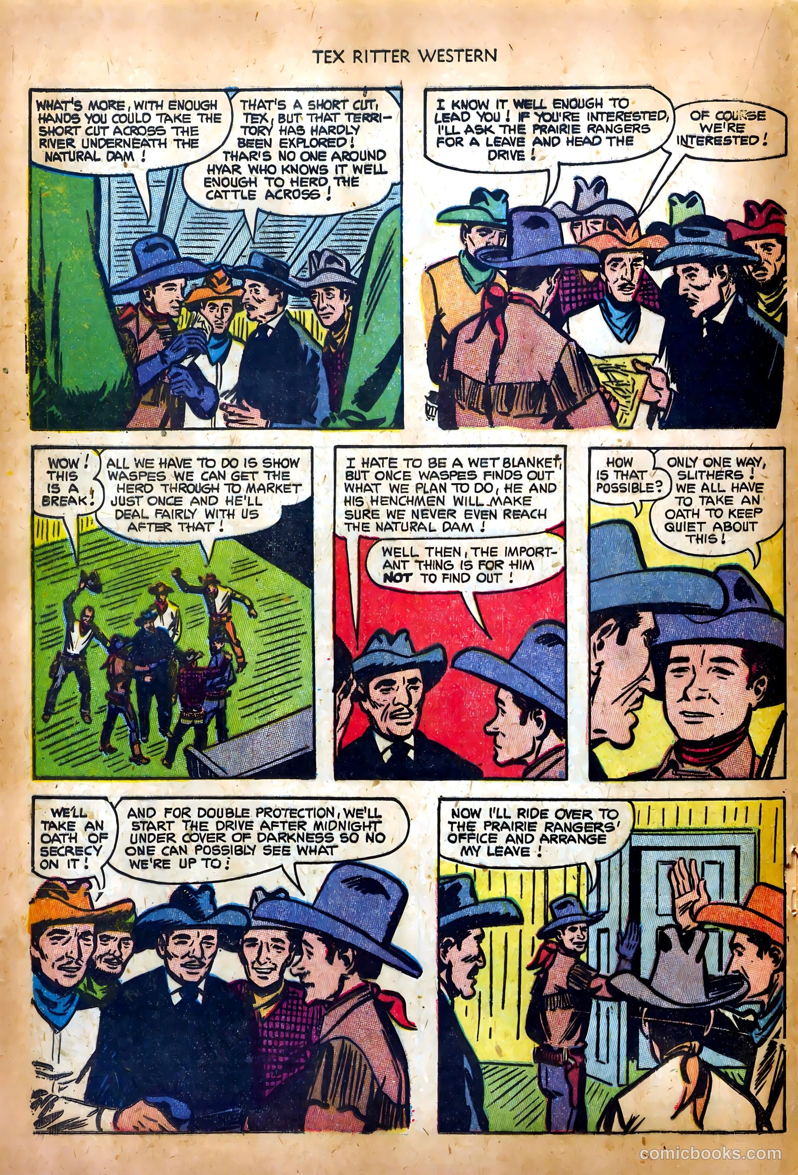 Tex Ritter Western #17 — page 24 of 36