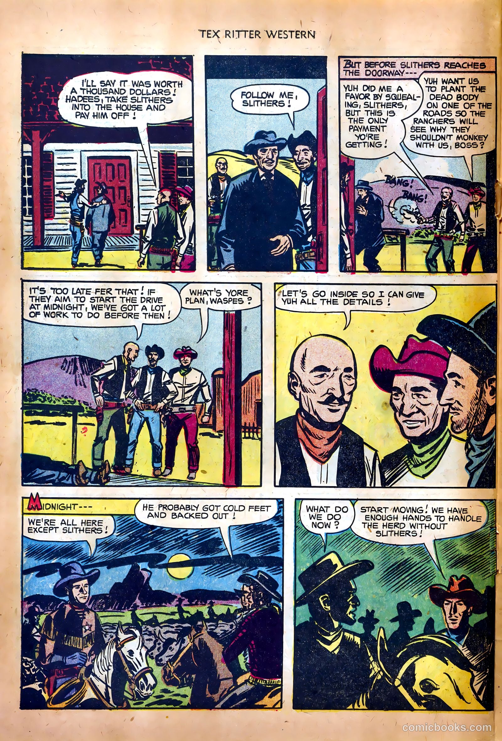 Tex Ritter Western #17 — page 26 of 36