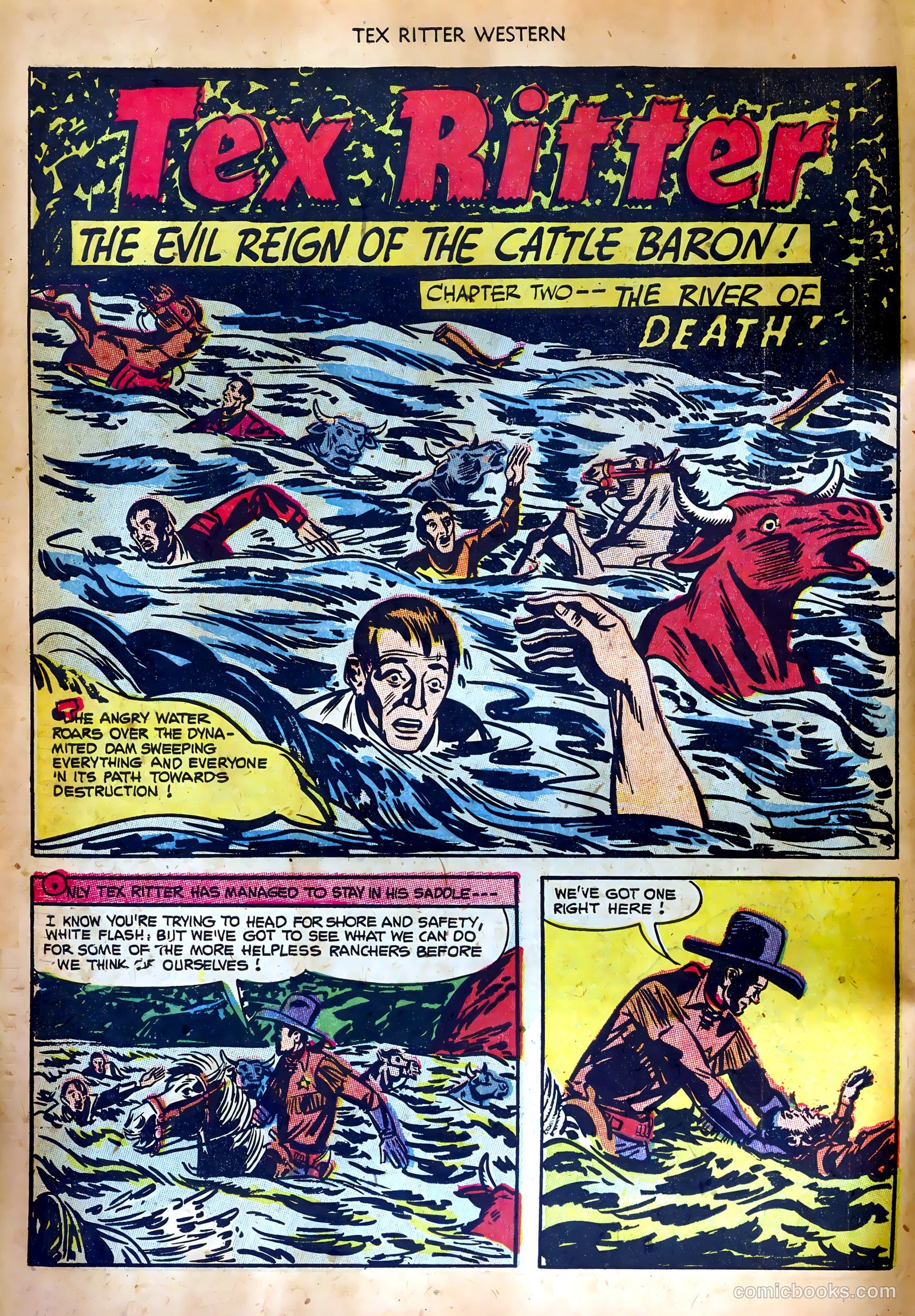 Tex Ritter Western #17 — page 30 of 36
