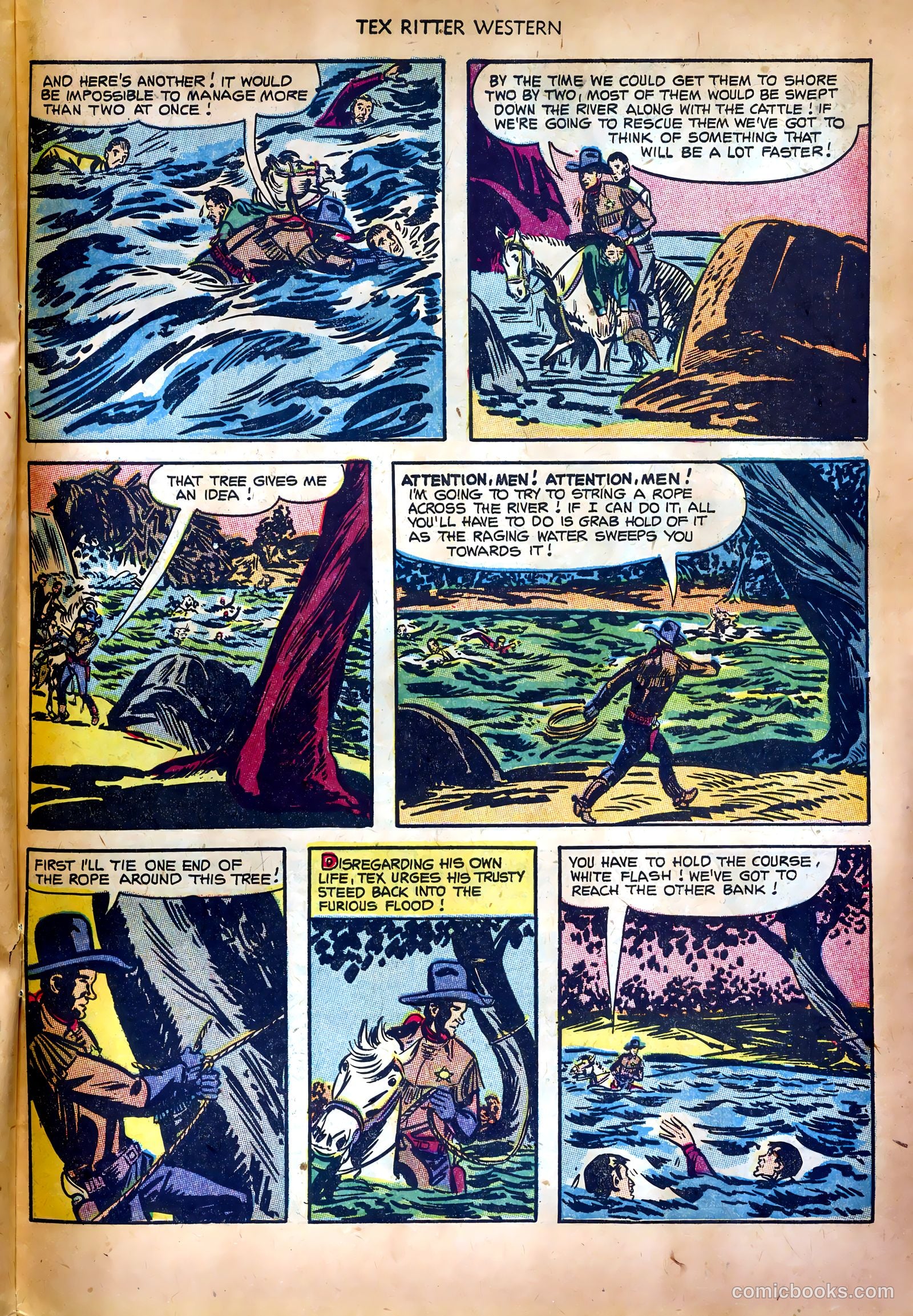 Tex Ritter Western #17 — page 31 of 36