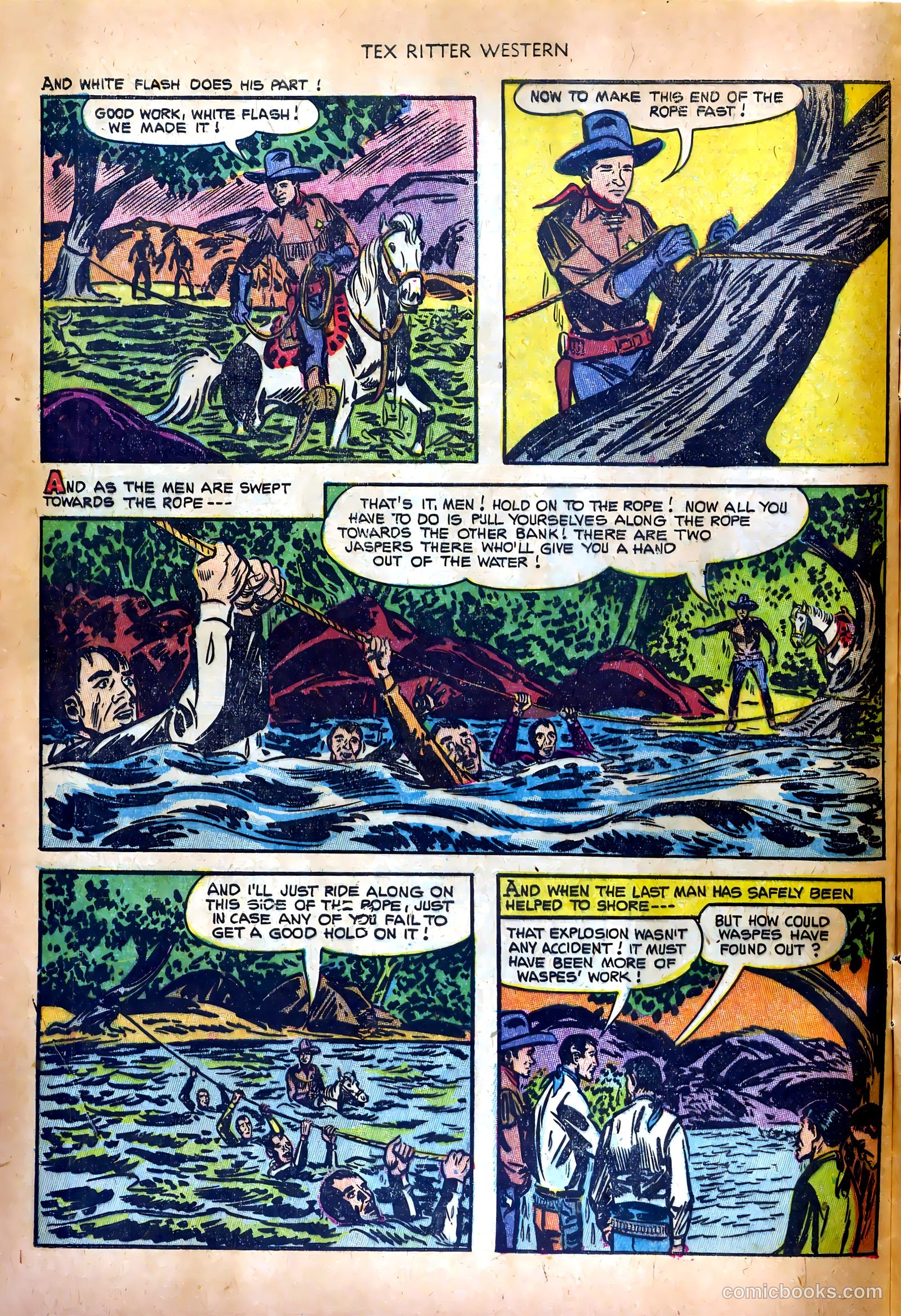Tex Ritter Western #17 — page 32 of 36