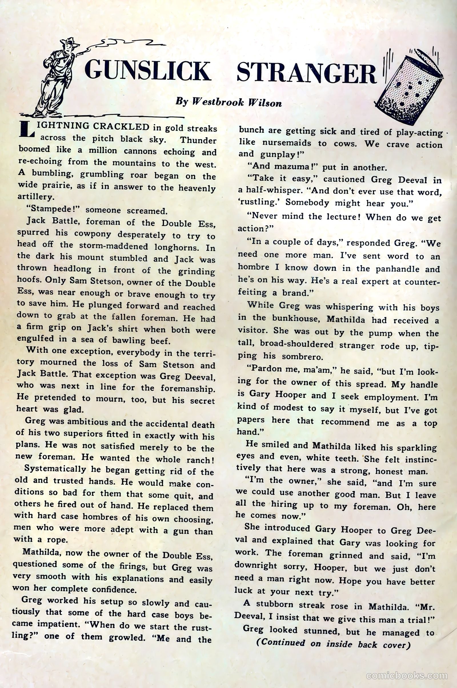Tex Ritter Western #18 — page 2 of 36