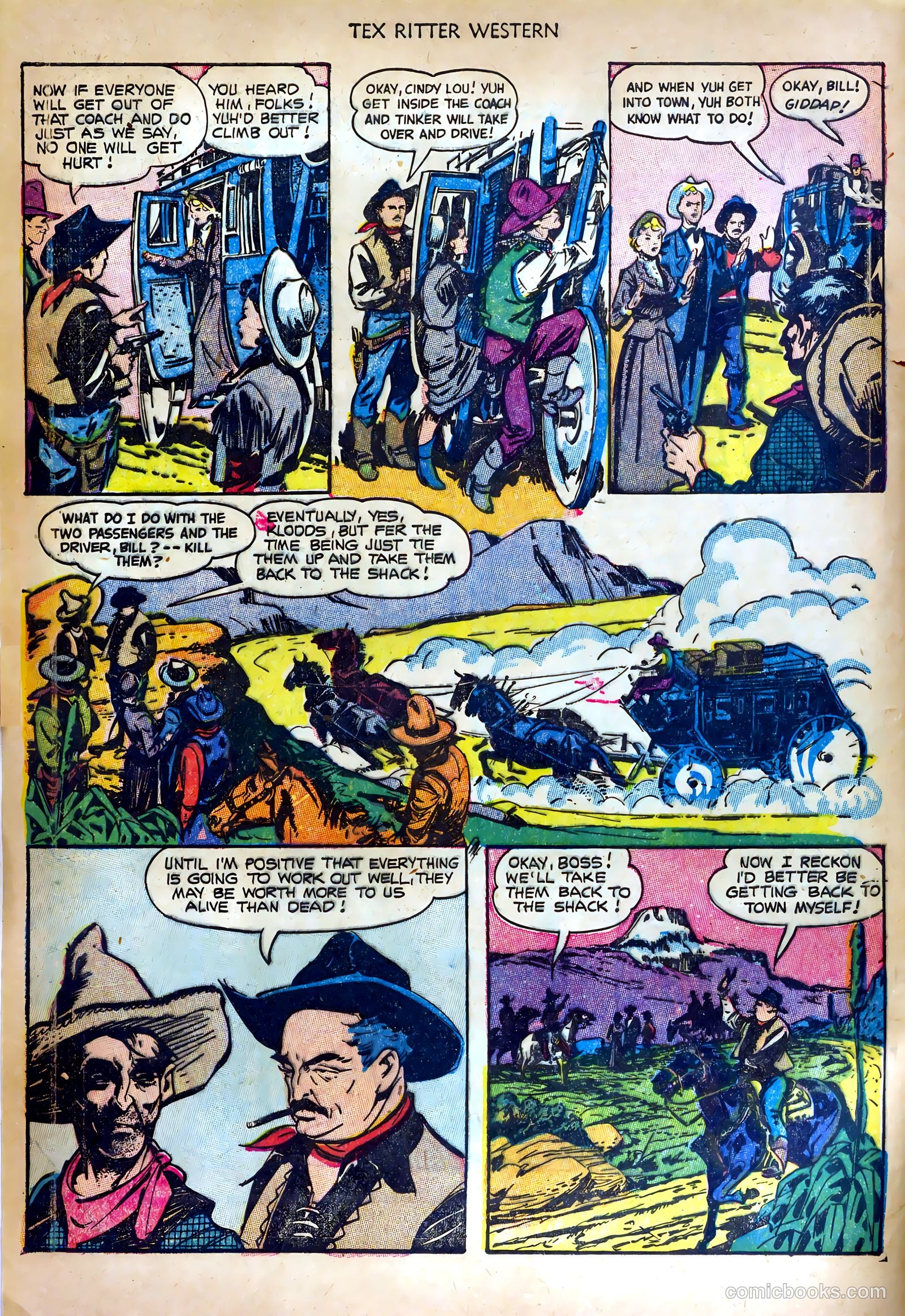 Tex Ritter Western #18 — page 4 of 36