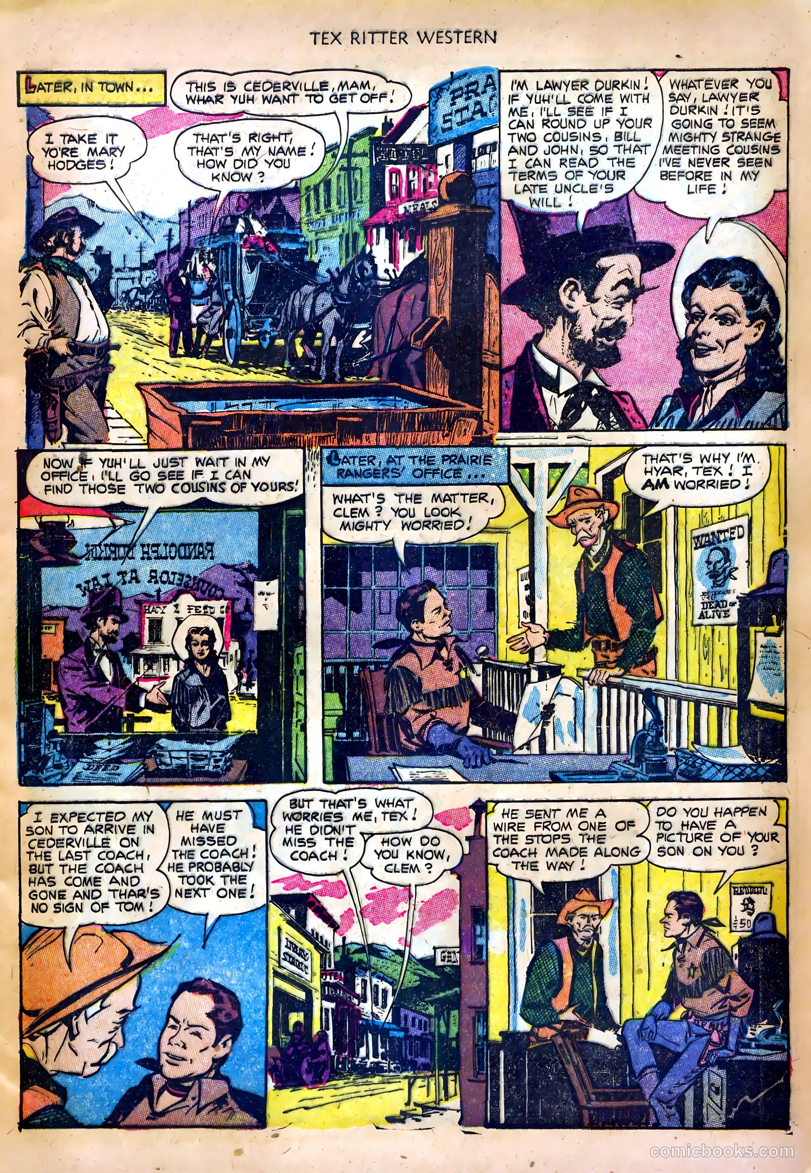Tex Ritter Western #18 — page 5 of 36