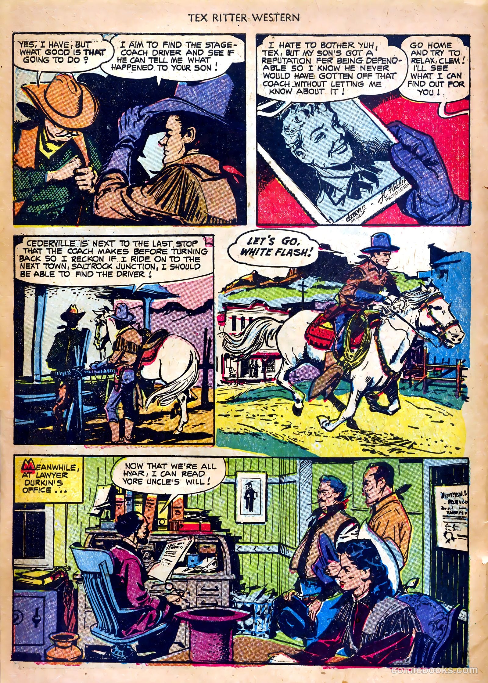 Tex Ritter Western #18 — page 6 of 36