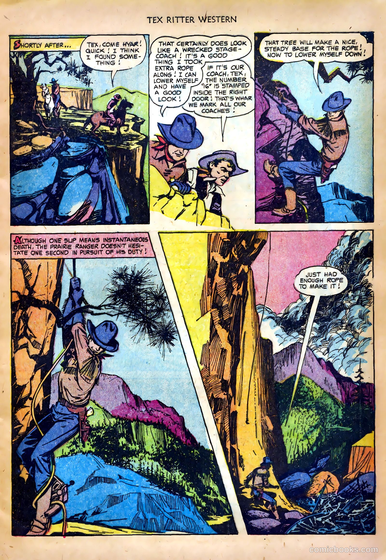 Tex Ritter Western #18 — page 9 of 36
