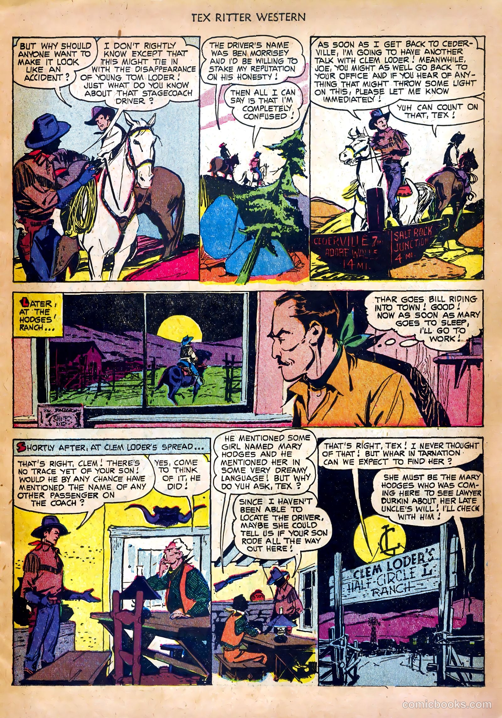 Tex Ritter Western #18 — page 11 of 36