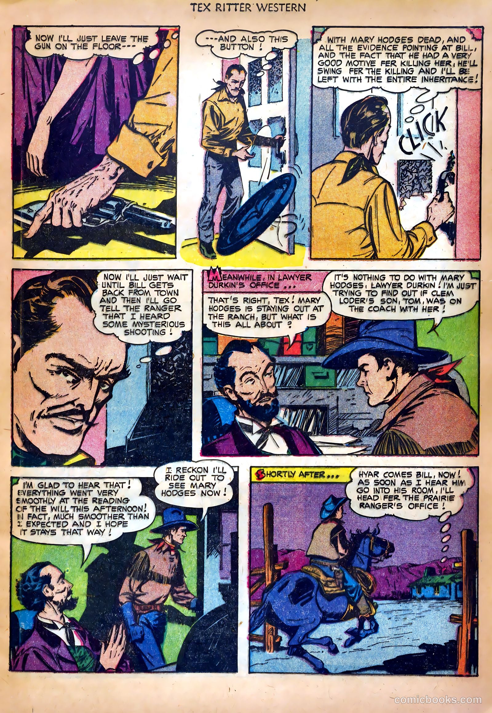 Tex Ritter Western #18 — page 13 of 36