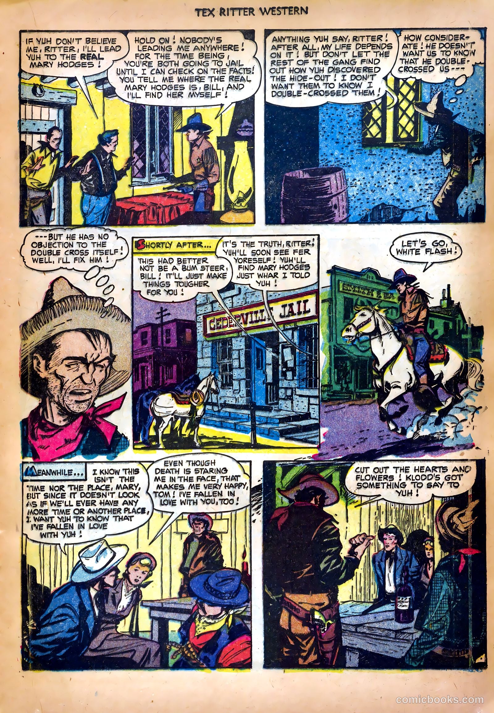 Tex Ritter Western #18 — page 17 of 36