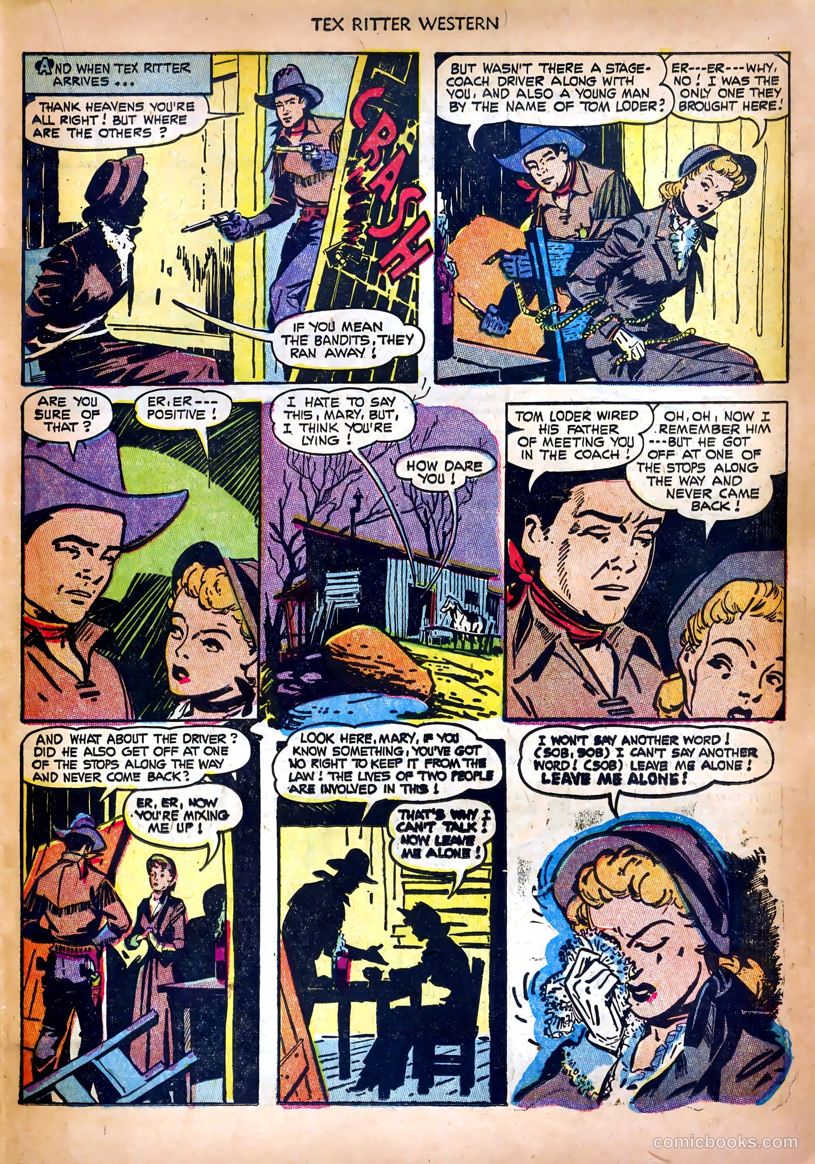 Tex Ritter Western #18 — page 19 of 36