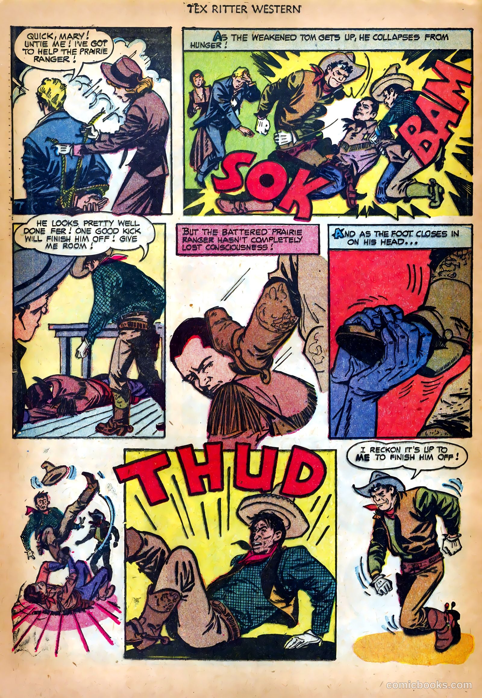 Tex Ritter Western #18 — page 24 of 36