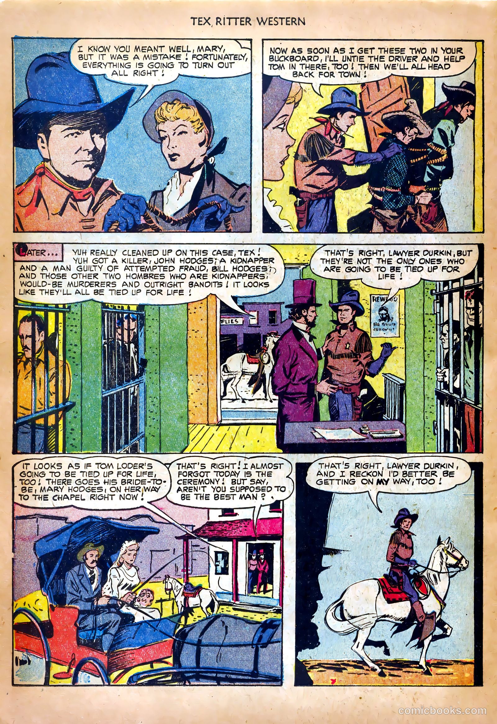 Tex Ritter Western #18 — page 26 of 36