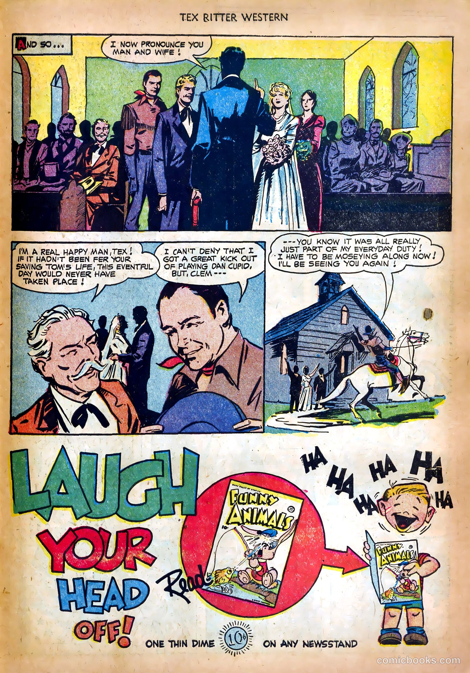 Tex Ritter Western #18 — page 27 of 36