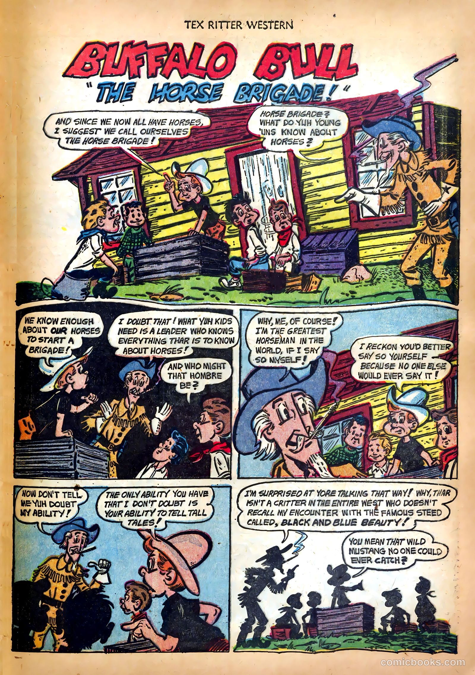 Tex Ritter Western #18 — page 29 of 36