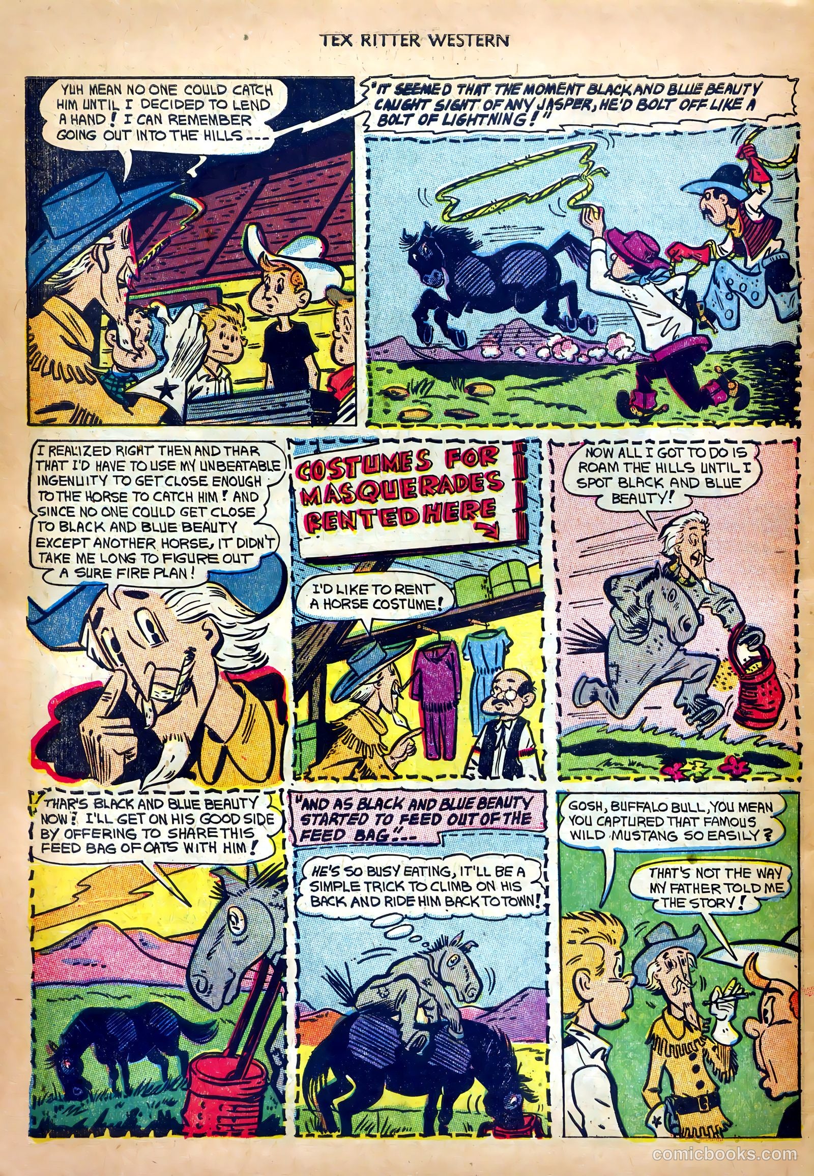 Tex Ritter Western #18 — page 30 of 36