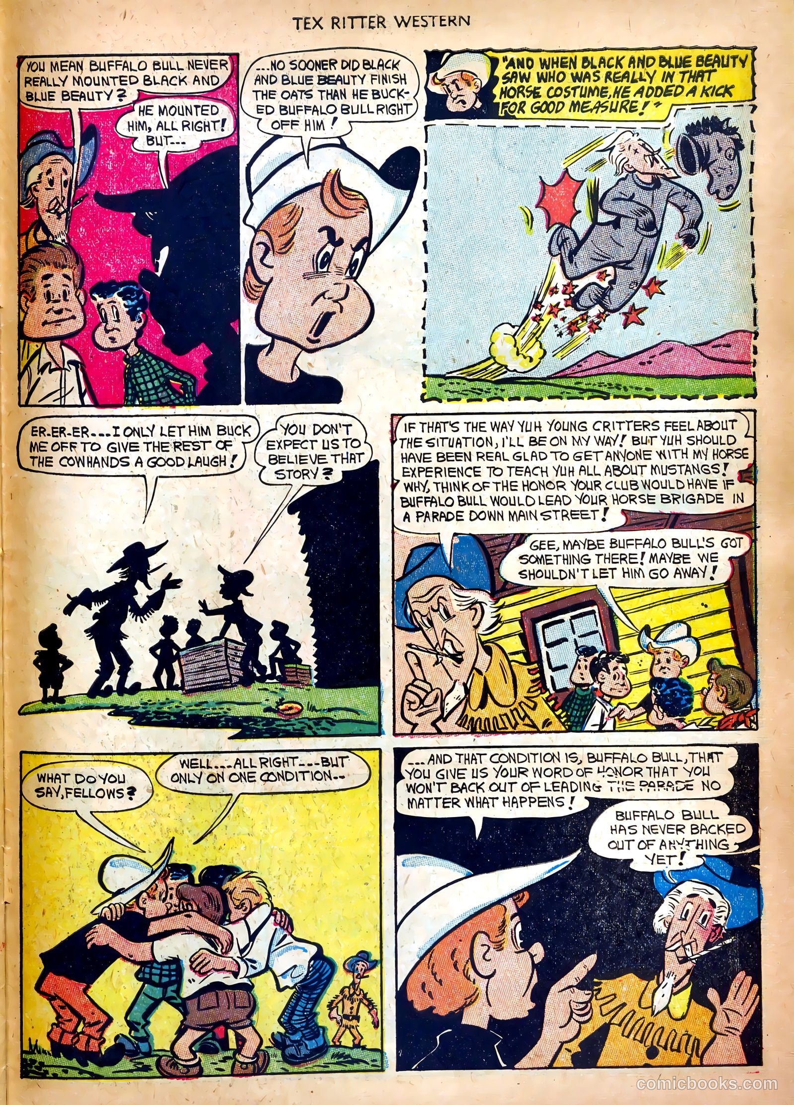 Tex Ritter Western #18 — page 31 of 36