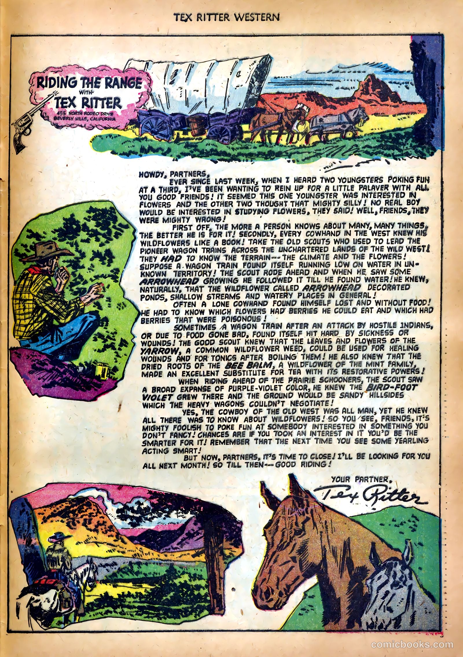 Tex Ritter Western #18 — page 33 of 36
