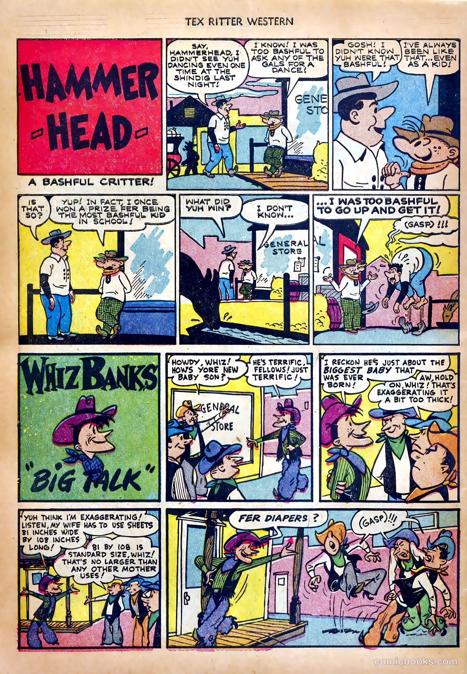 Tex Ritter Western #18 — page 34 of 36