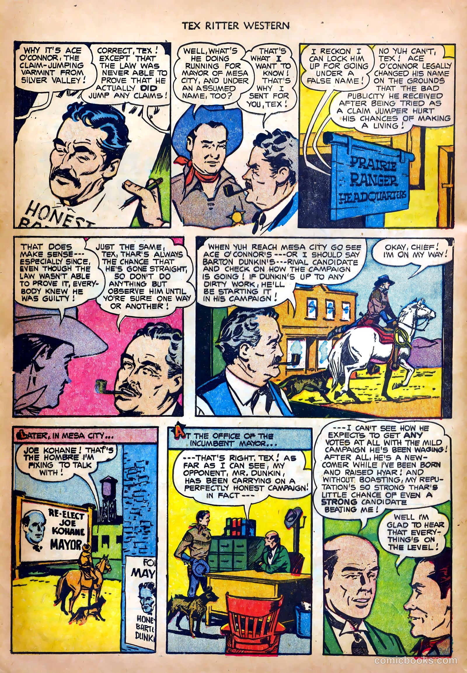 Tex Ritter Western #19 — page 4 of 36