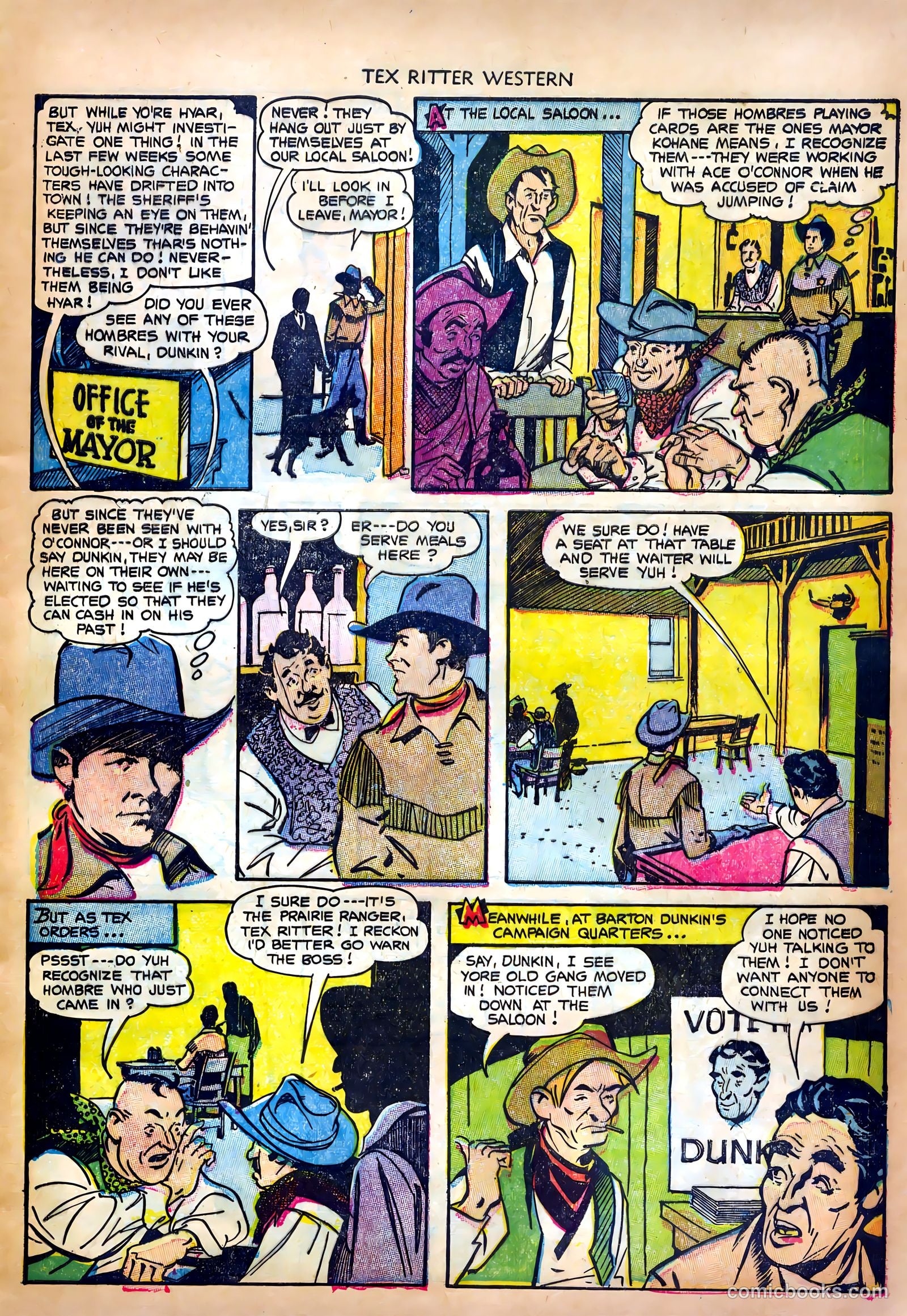 Tex Ritter Western #19 — page 5 of 36