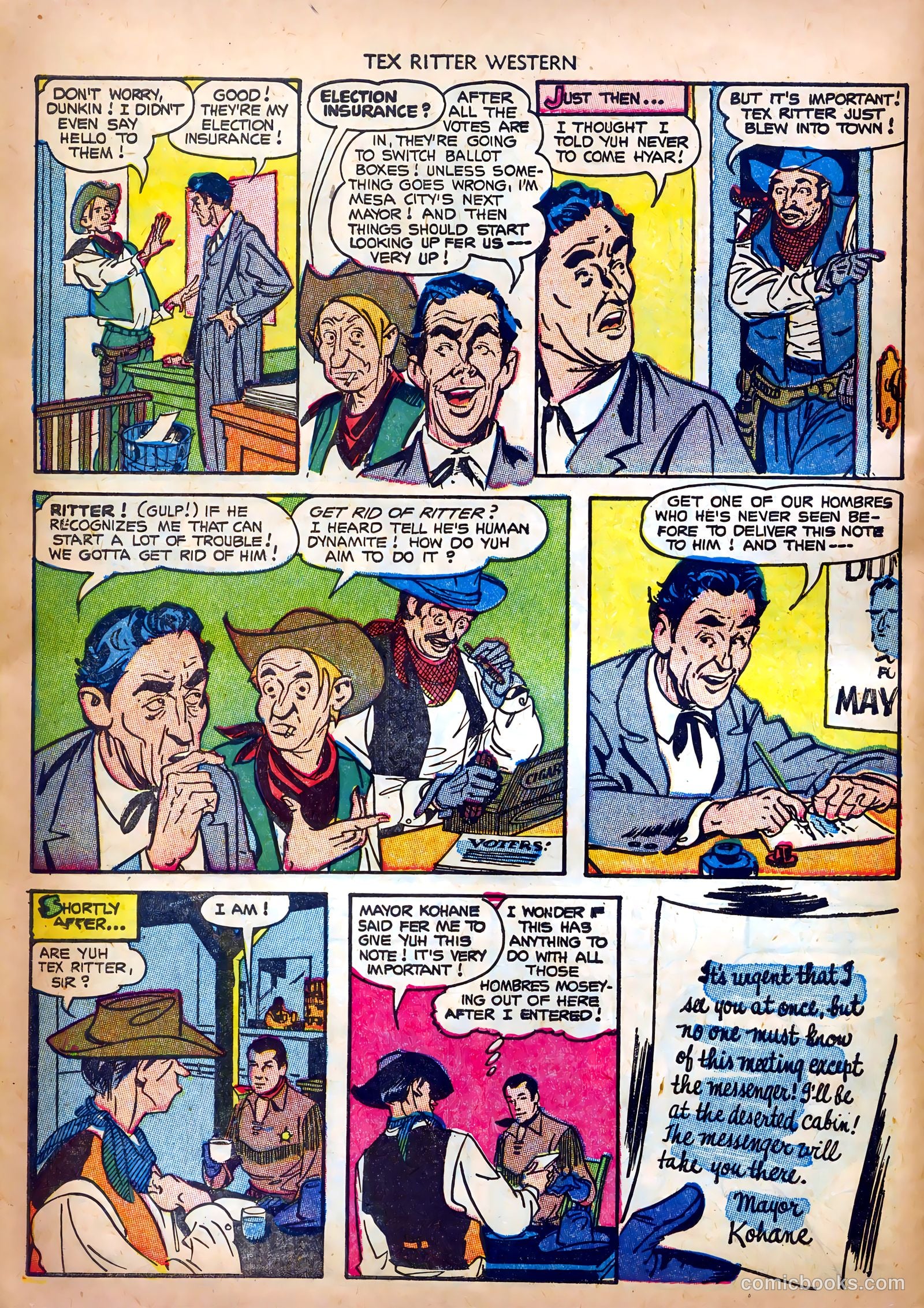 Tex Ritter Western #19 — page 6 of 36