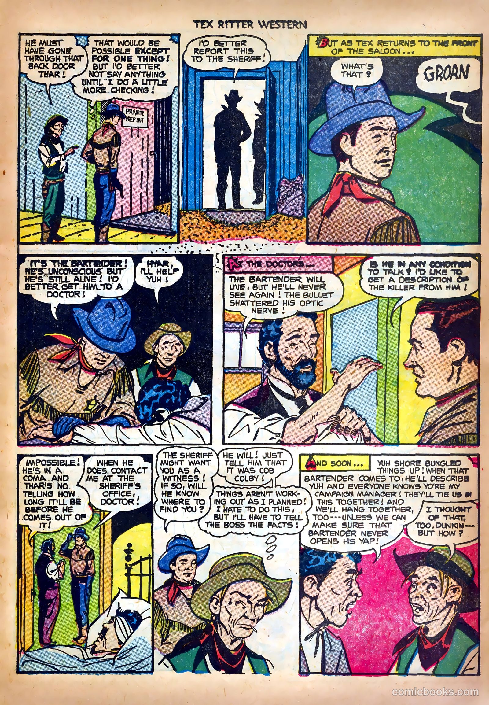 Tex Ritter Western #19 — page 11 of 36