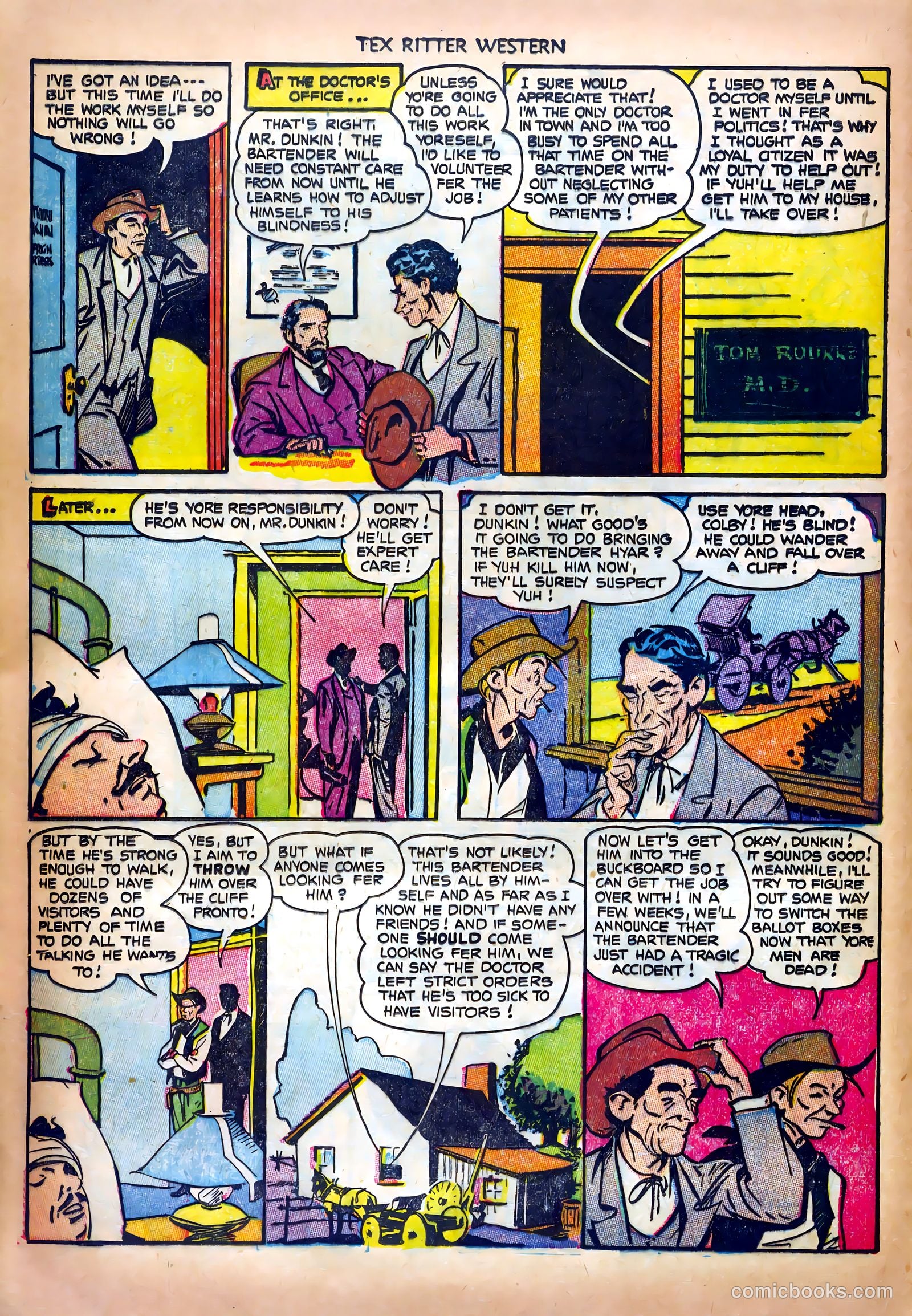Tex Ritter Western #19 — page 12 of 36