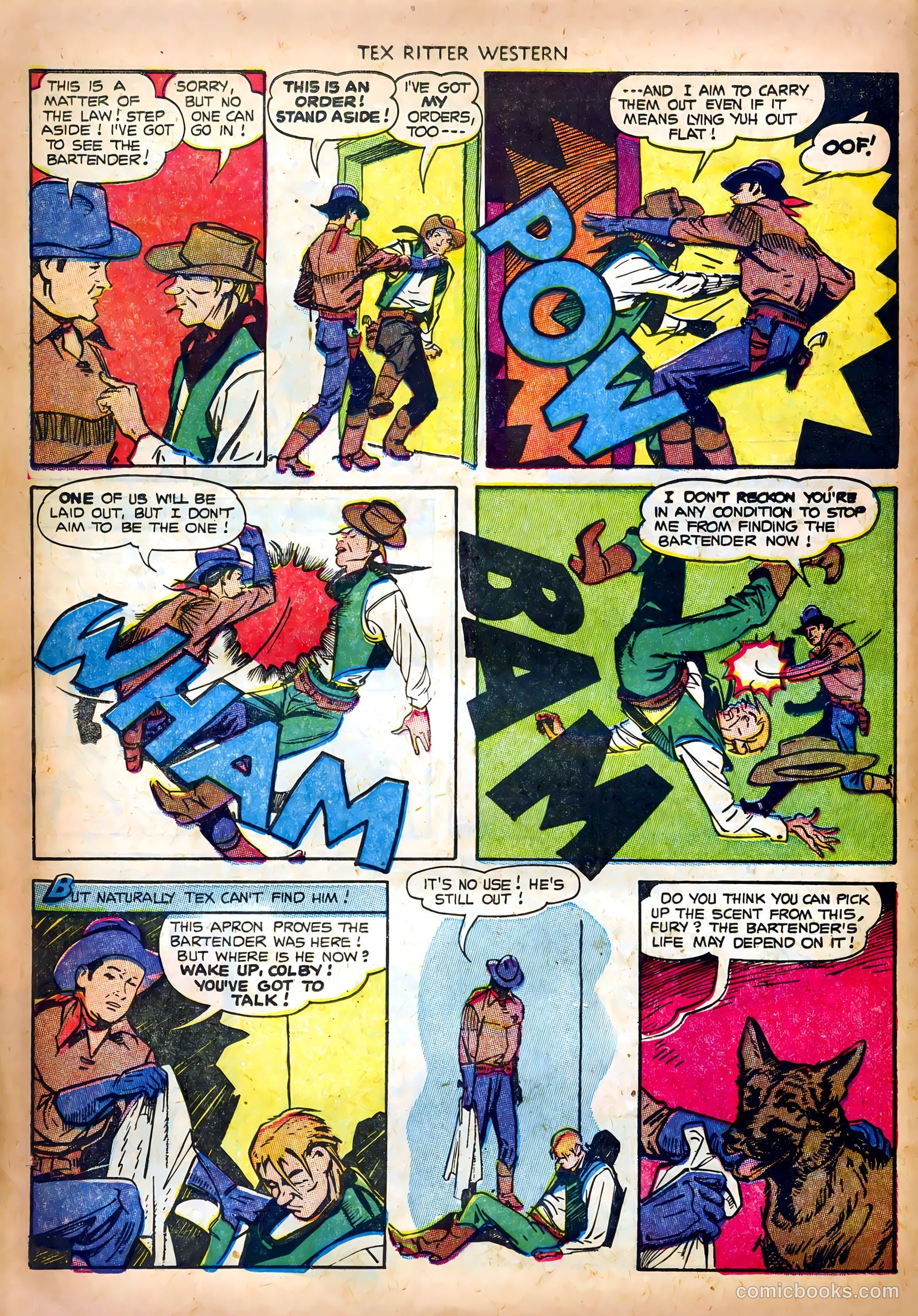 Tex Ritter Western #19 — page 14 of 36