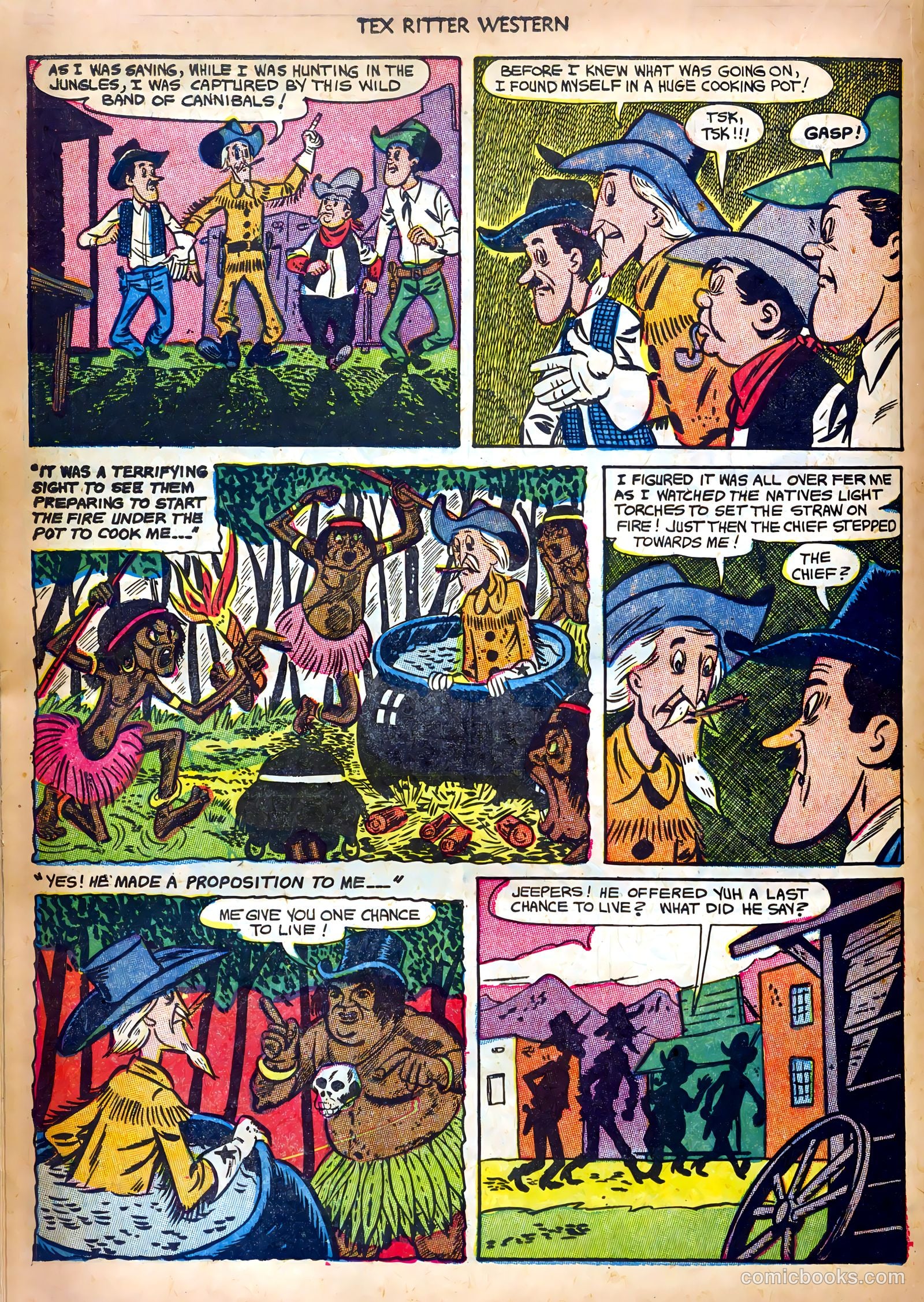 Tex Ritter Western #19 — page 18 of 36