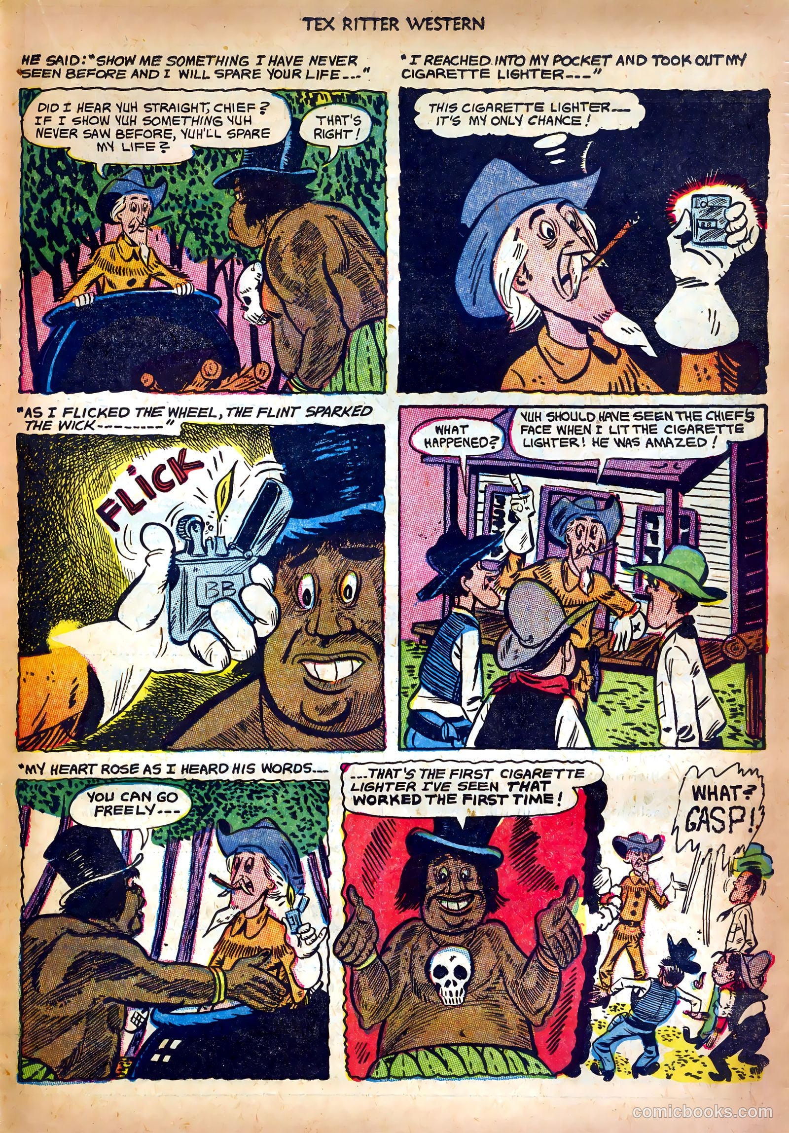 Tex Ritter Western #19 — page 19 of 36