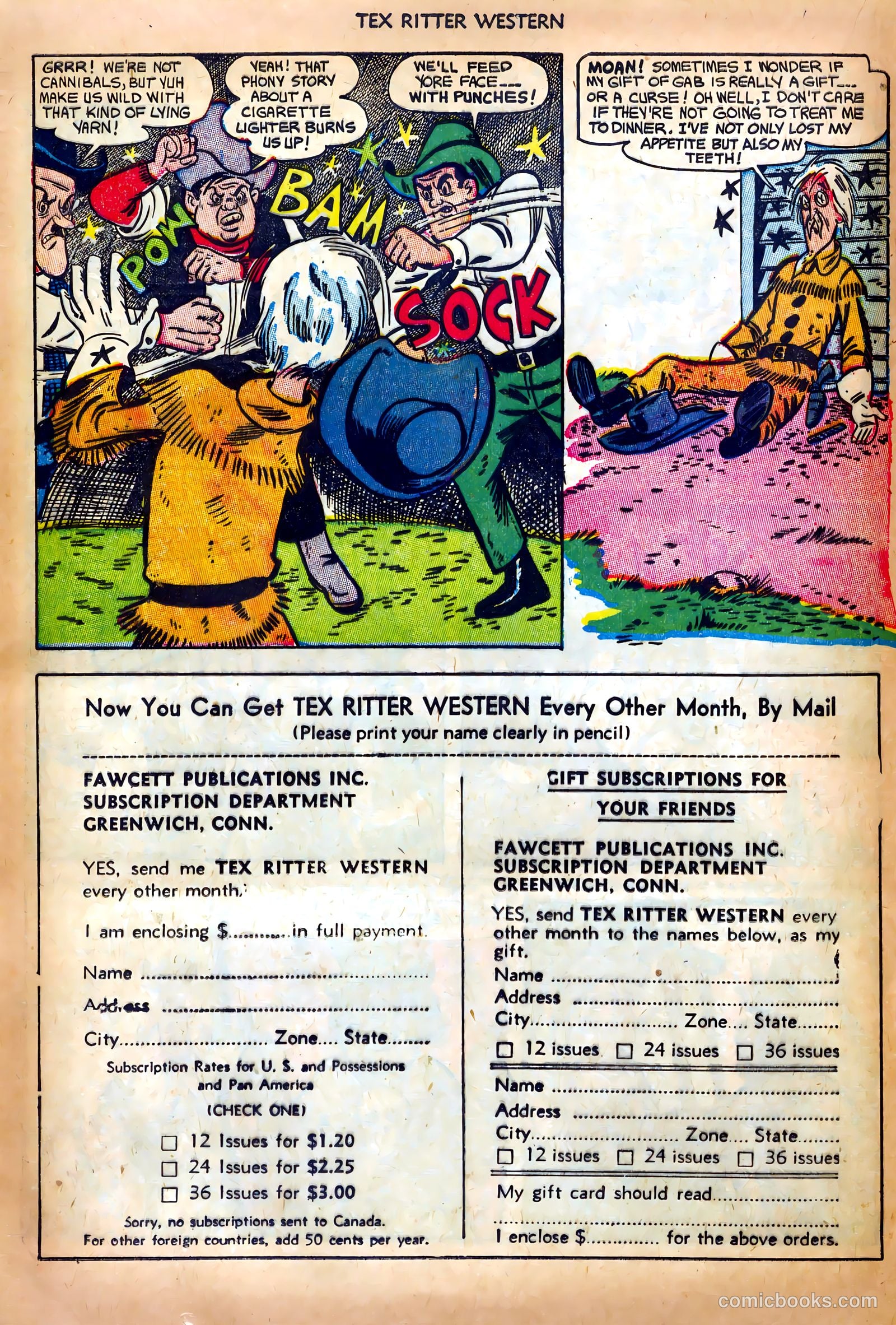 Tex Ritter Western #19 — page 20 of 36