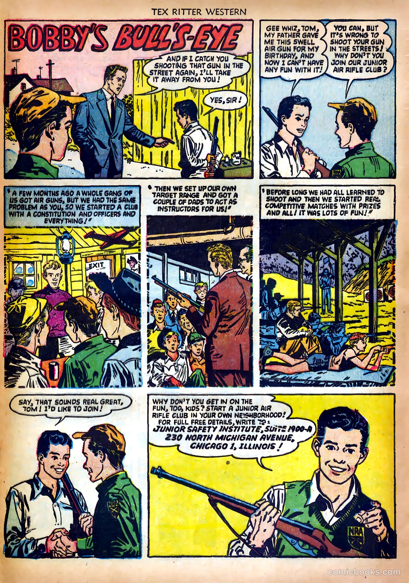 Tex Ritter Western #19 — page 21 of 36