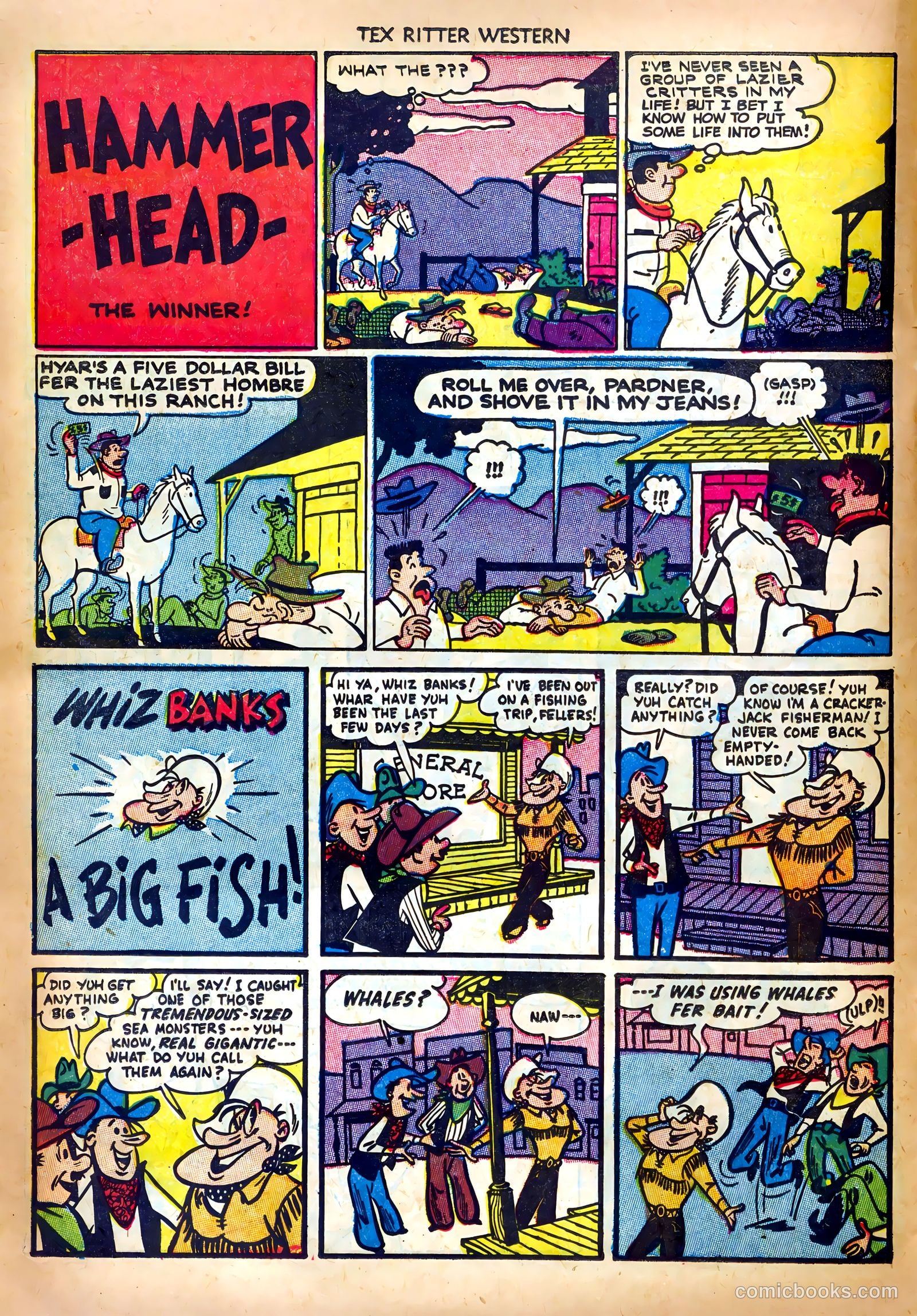 Tex Ritter Western #19 — page 22 of 36
